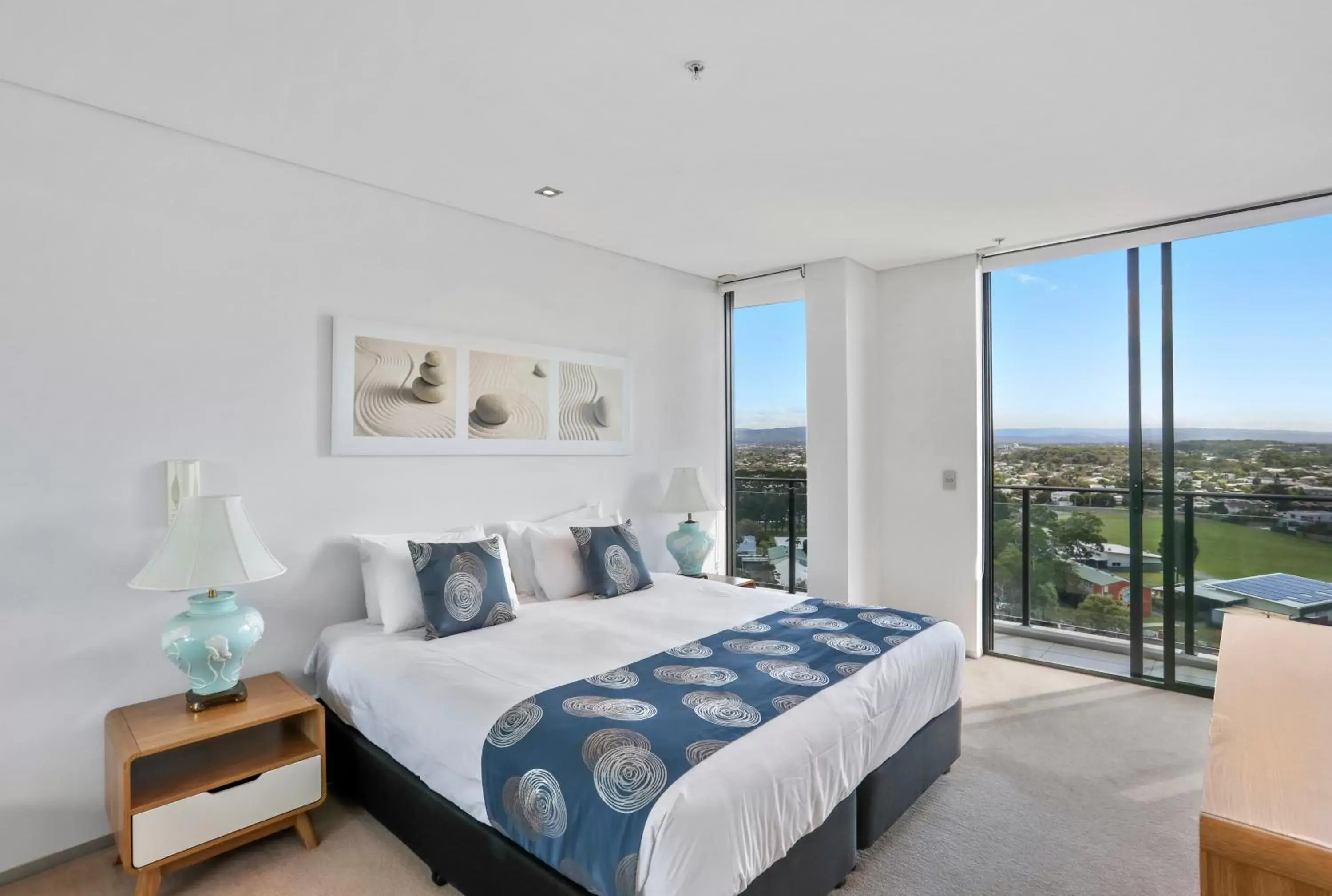 Bedroom, Bed in Ambience on Burleigh Beach