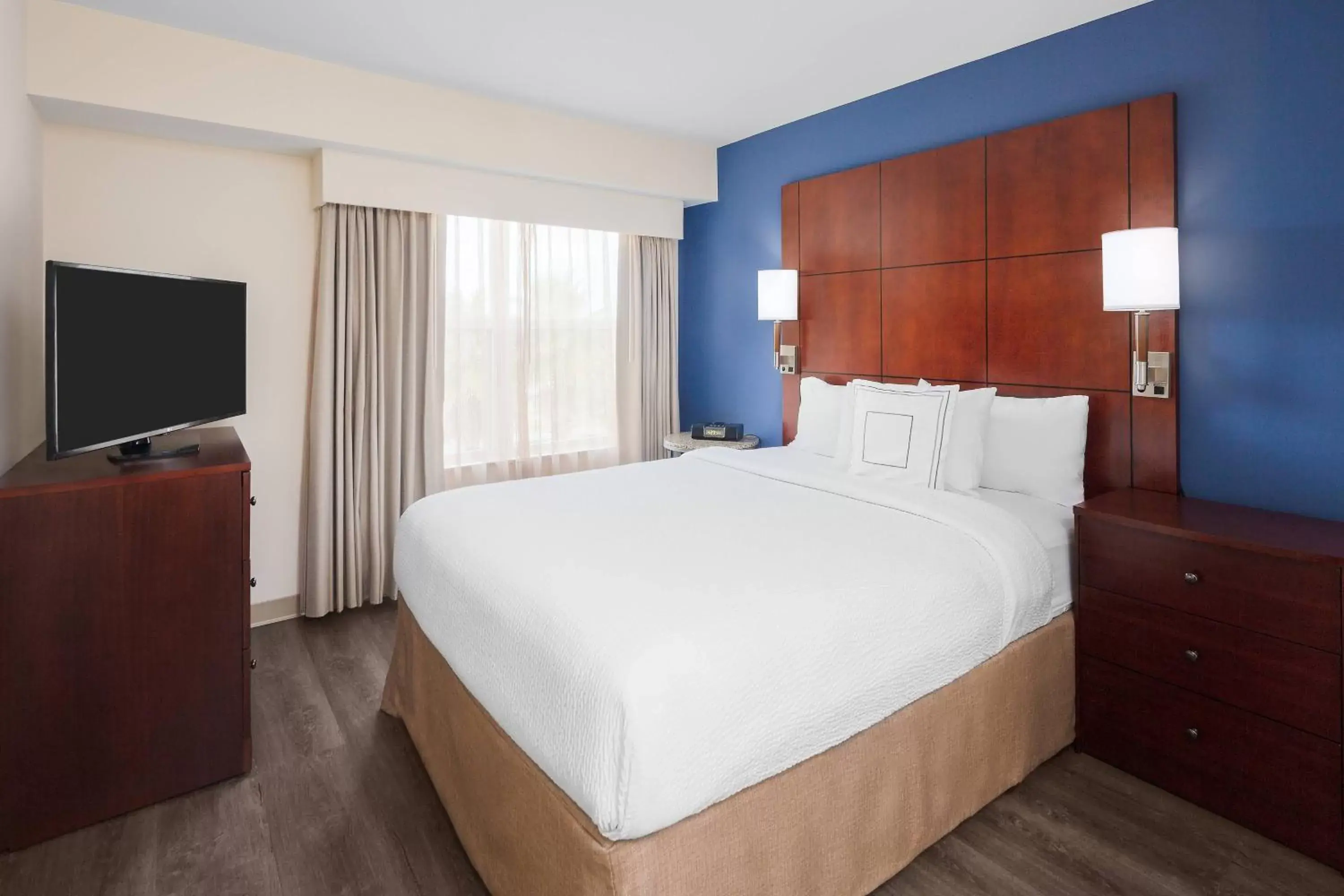Bedroom, Bed in Residence Inn by Marriott Houston Katy Mills
