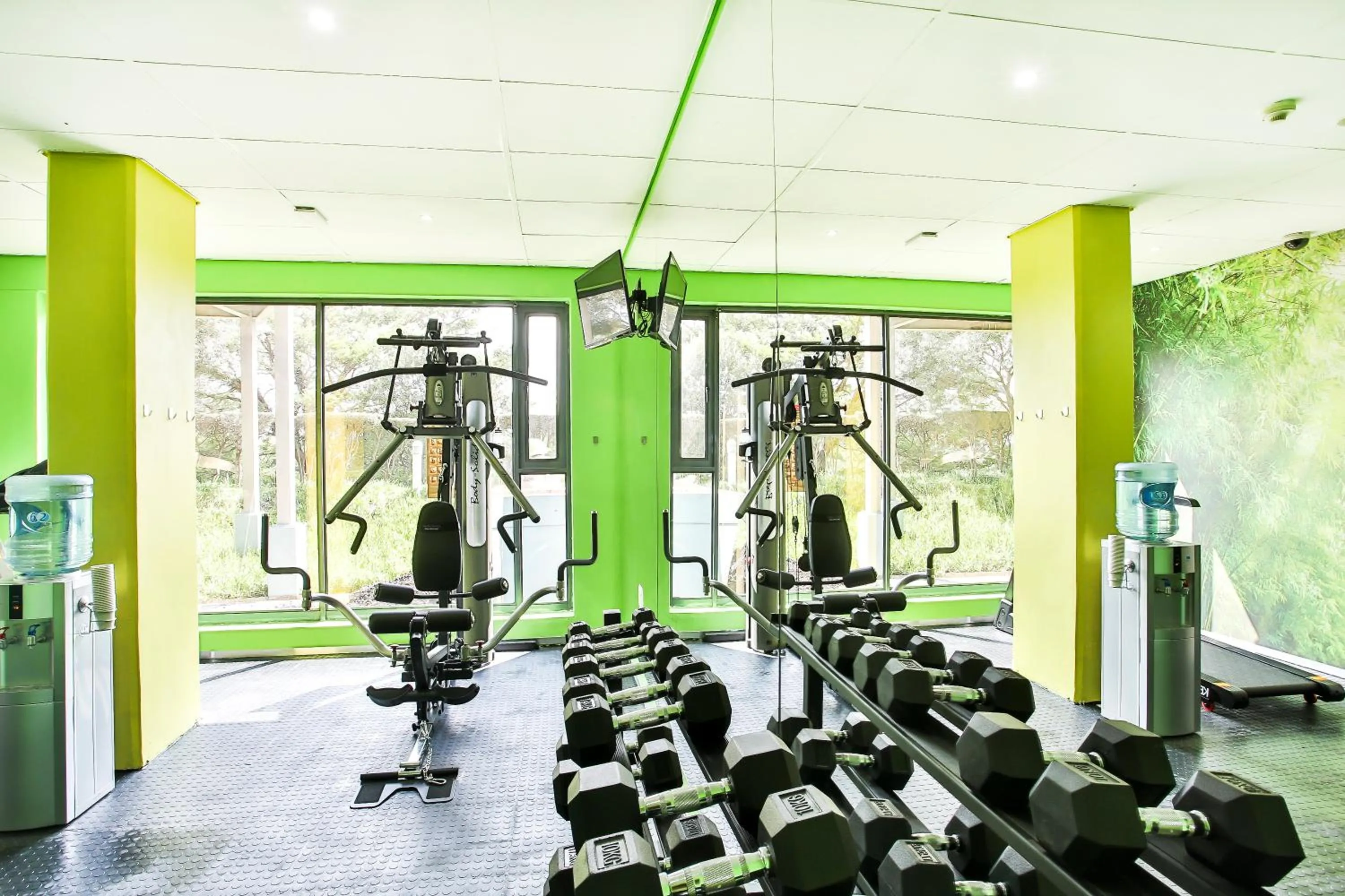 Fitness centre/facilities in Holiday Inn Express Sandton-Woodmead by IHG
