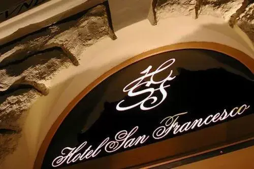 Decorative detail in Hotel San Francesco