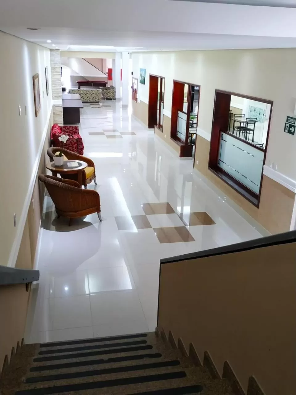 Living room in Hotel Estação Express