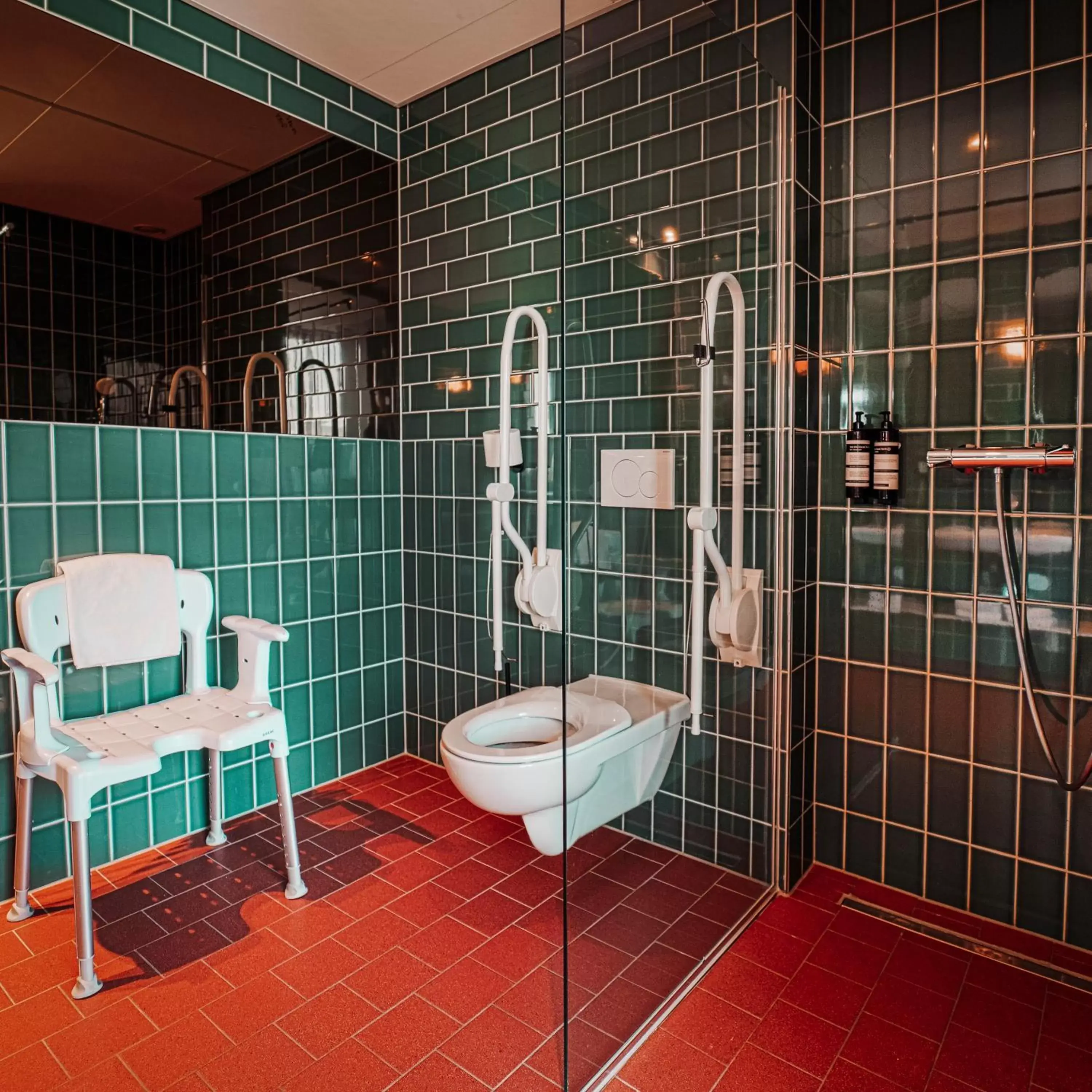 Bathroom in Olympic Hotel