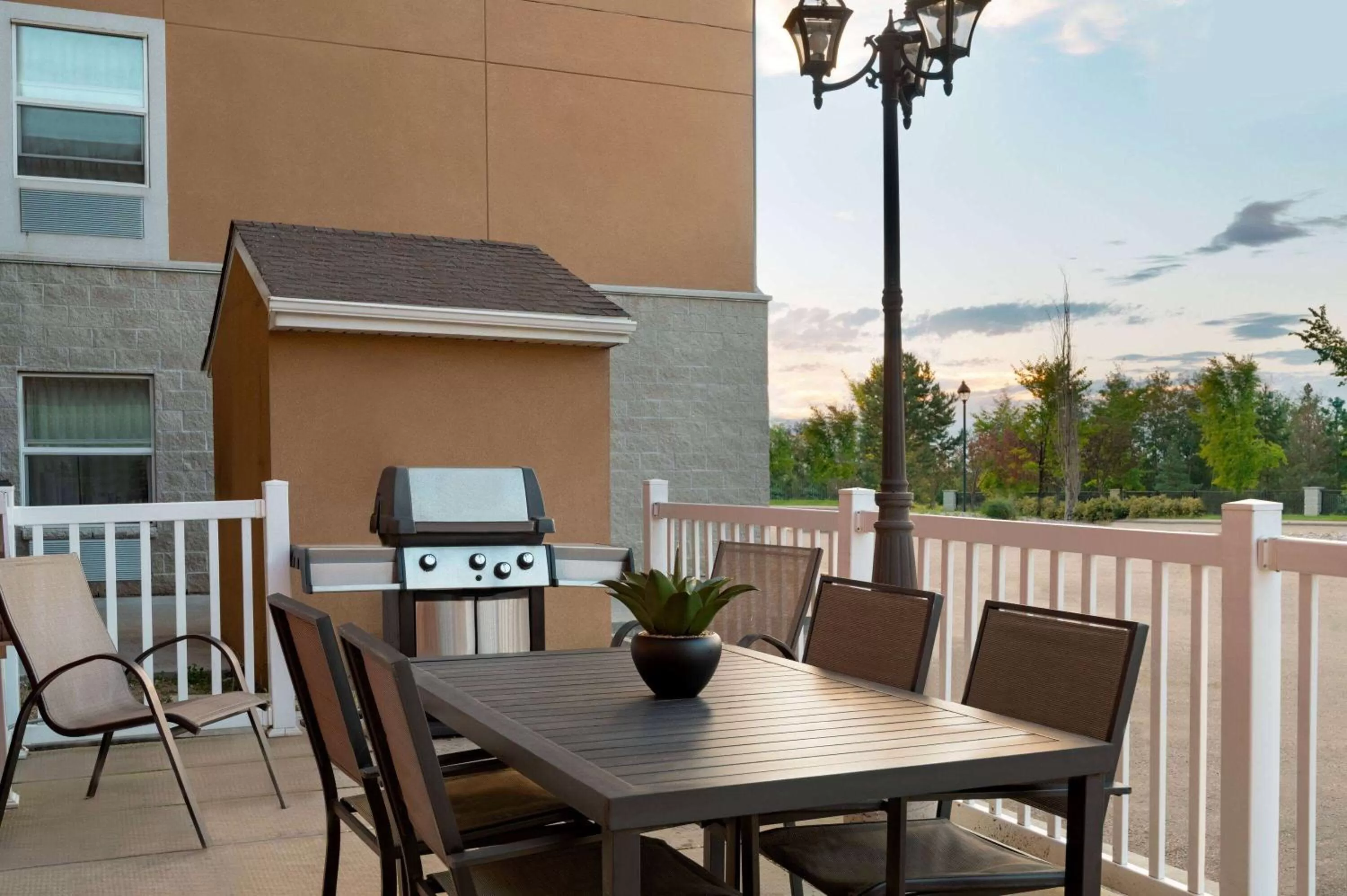 Patio in Days Inn & Suites by Wyndham Sherwood Park Edmonton
