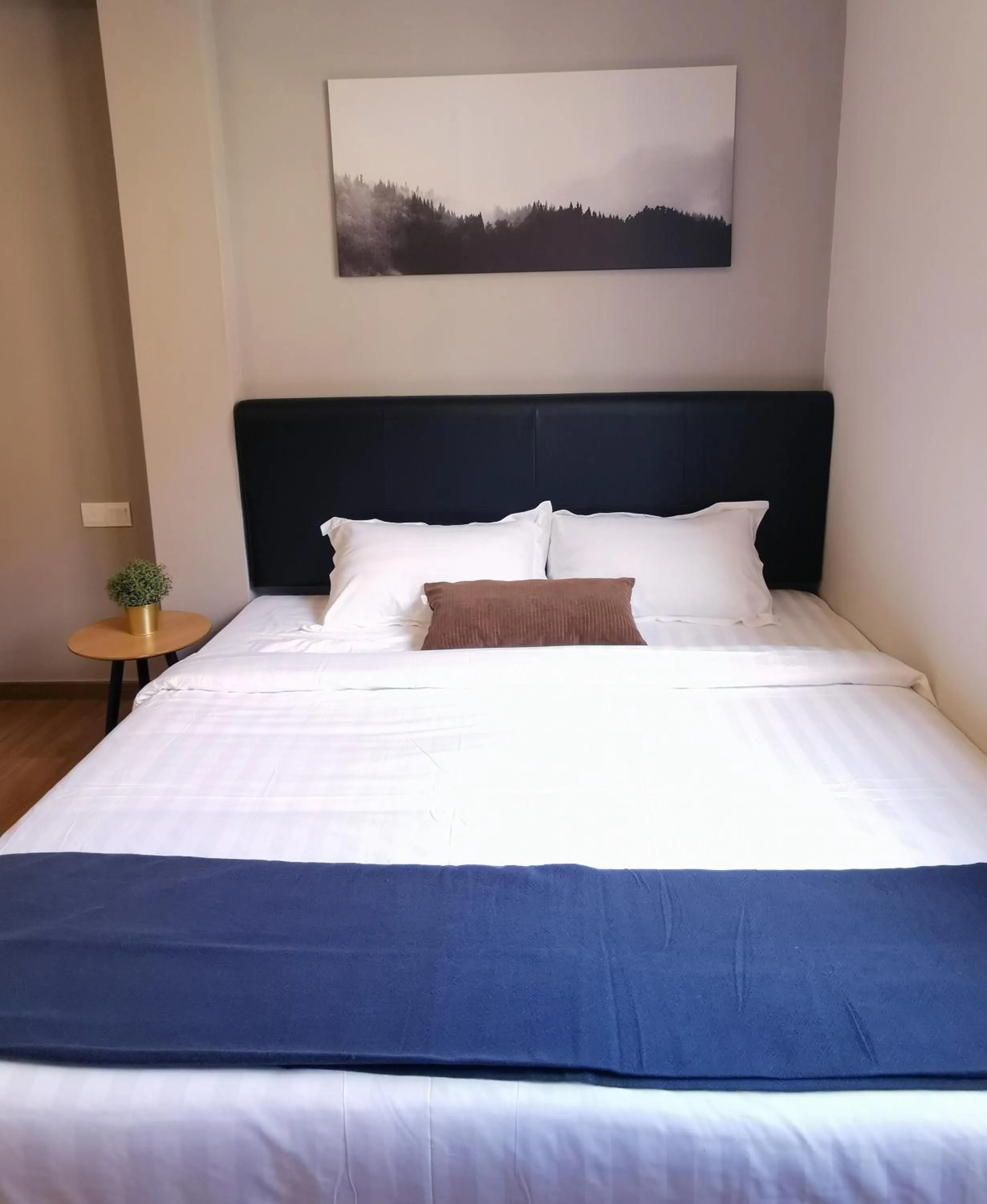 Bed in The Core Hotel