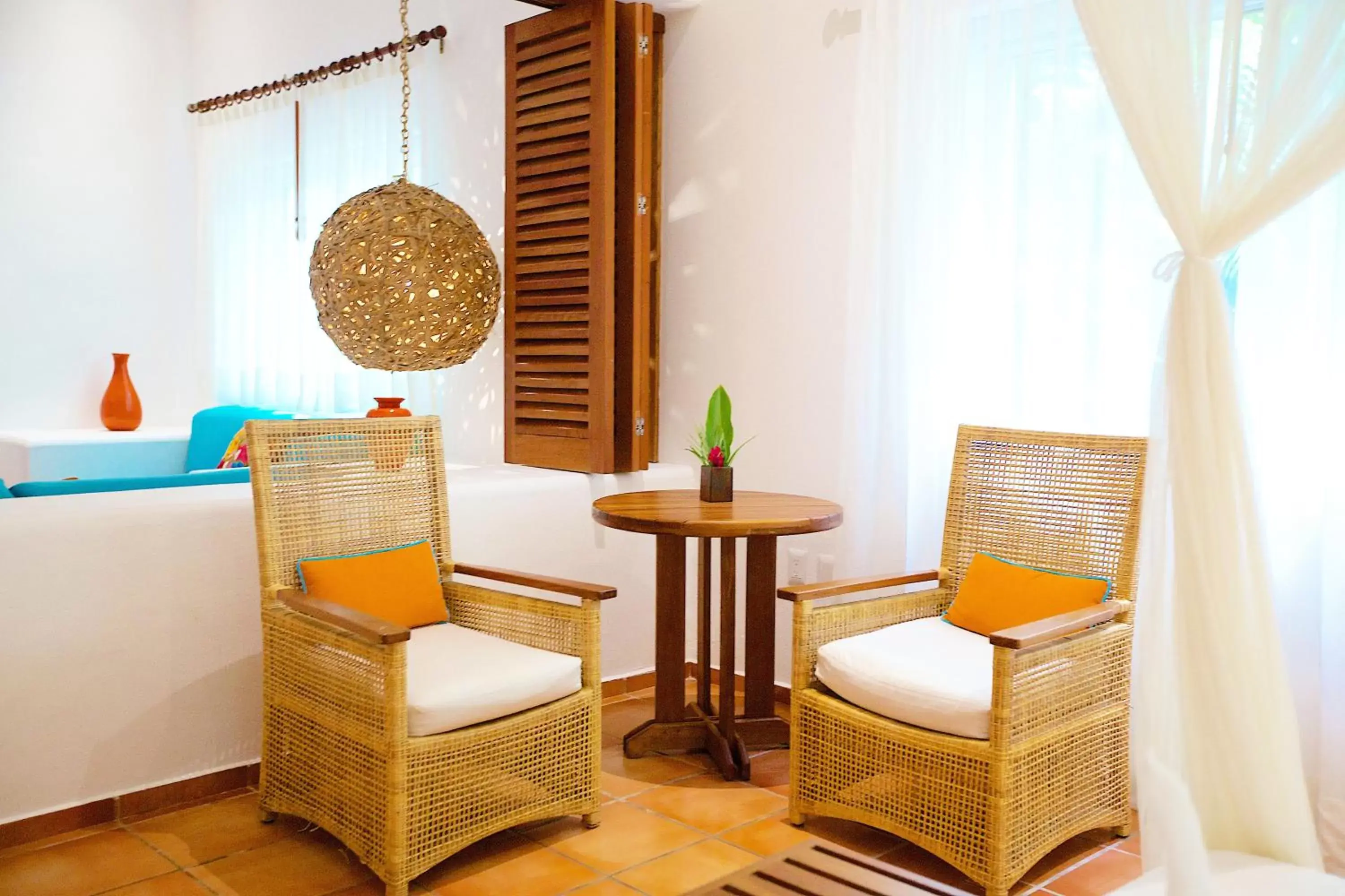 Living room, Seating Area in Hotel Rancho Encantado