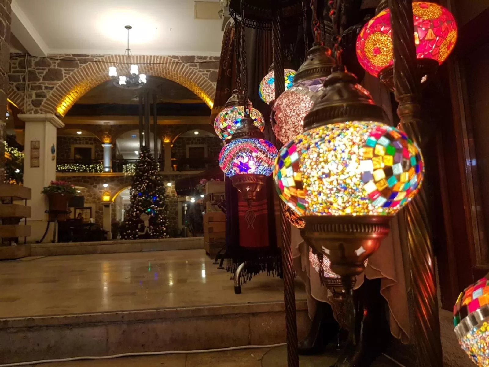 Restaurant/places to eat in L'Agora Old Town Hotel & Bazaar