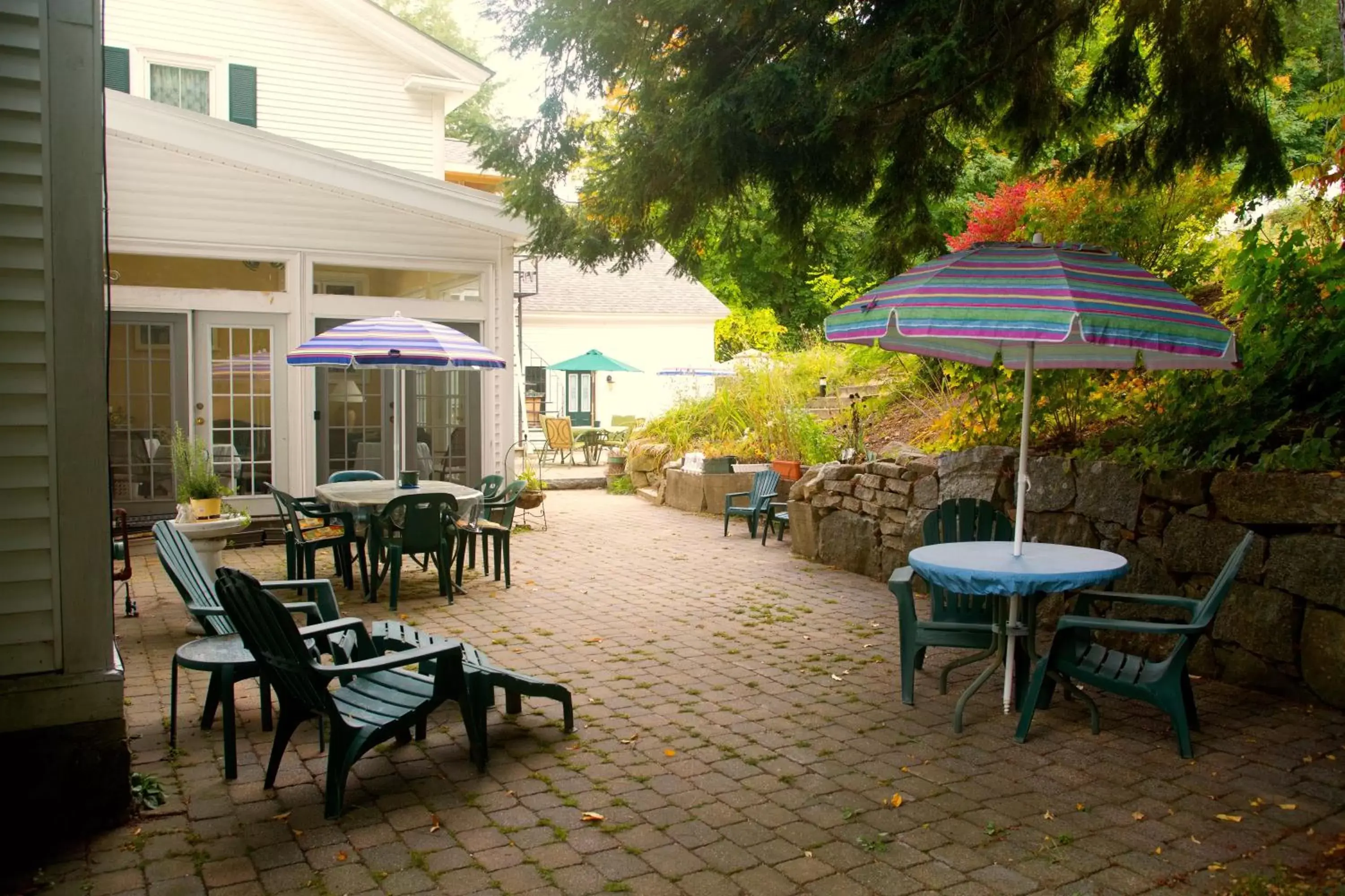 Balcony/Terrace, Restaurant/Places to Eat in Center Harbor Sutton House B & B