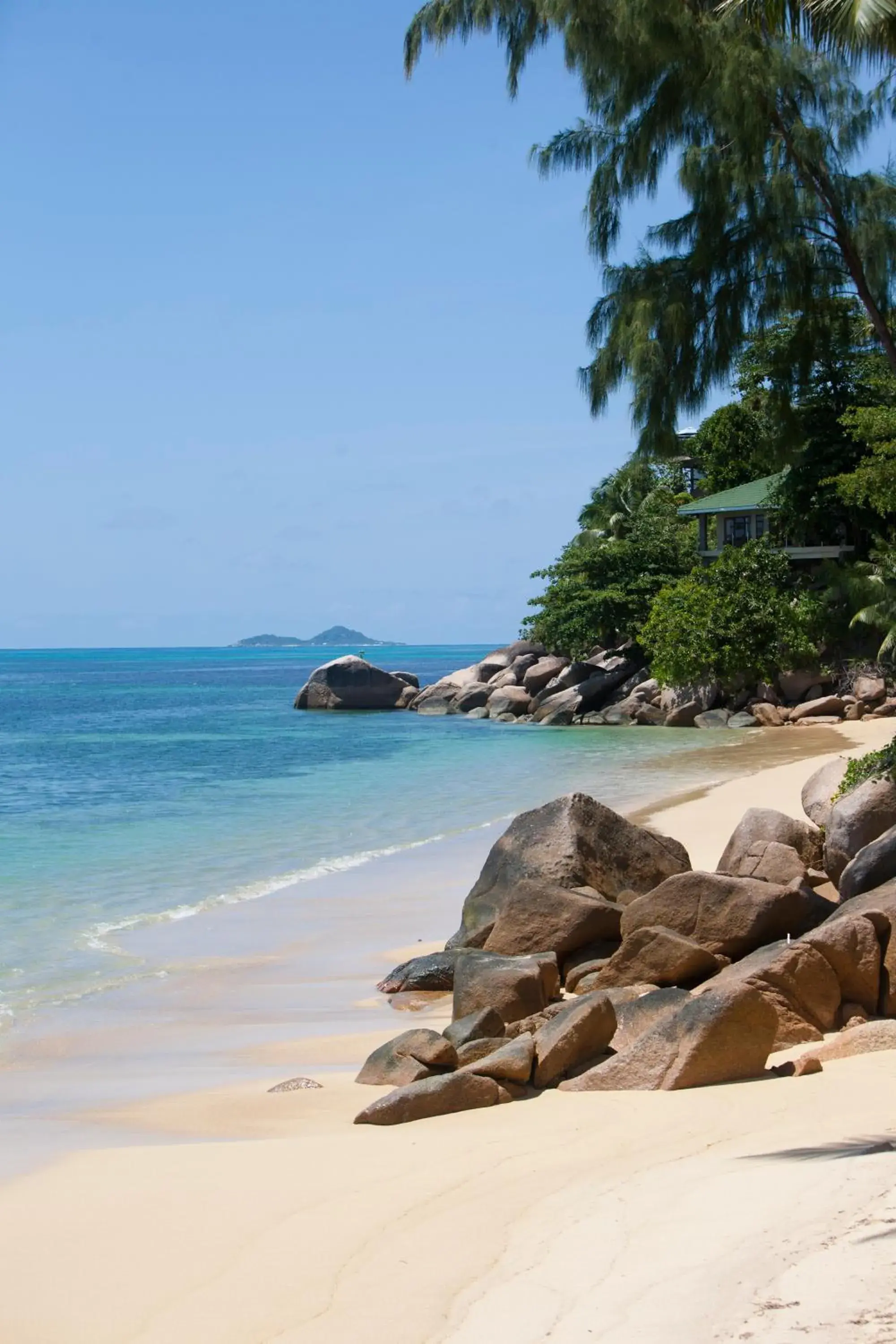 View (from property/room), Beach in Coco de Mer and Black Parrot Suites