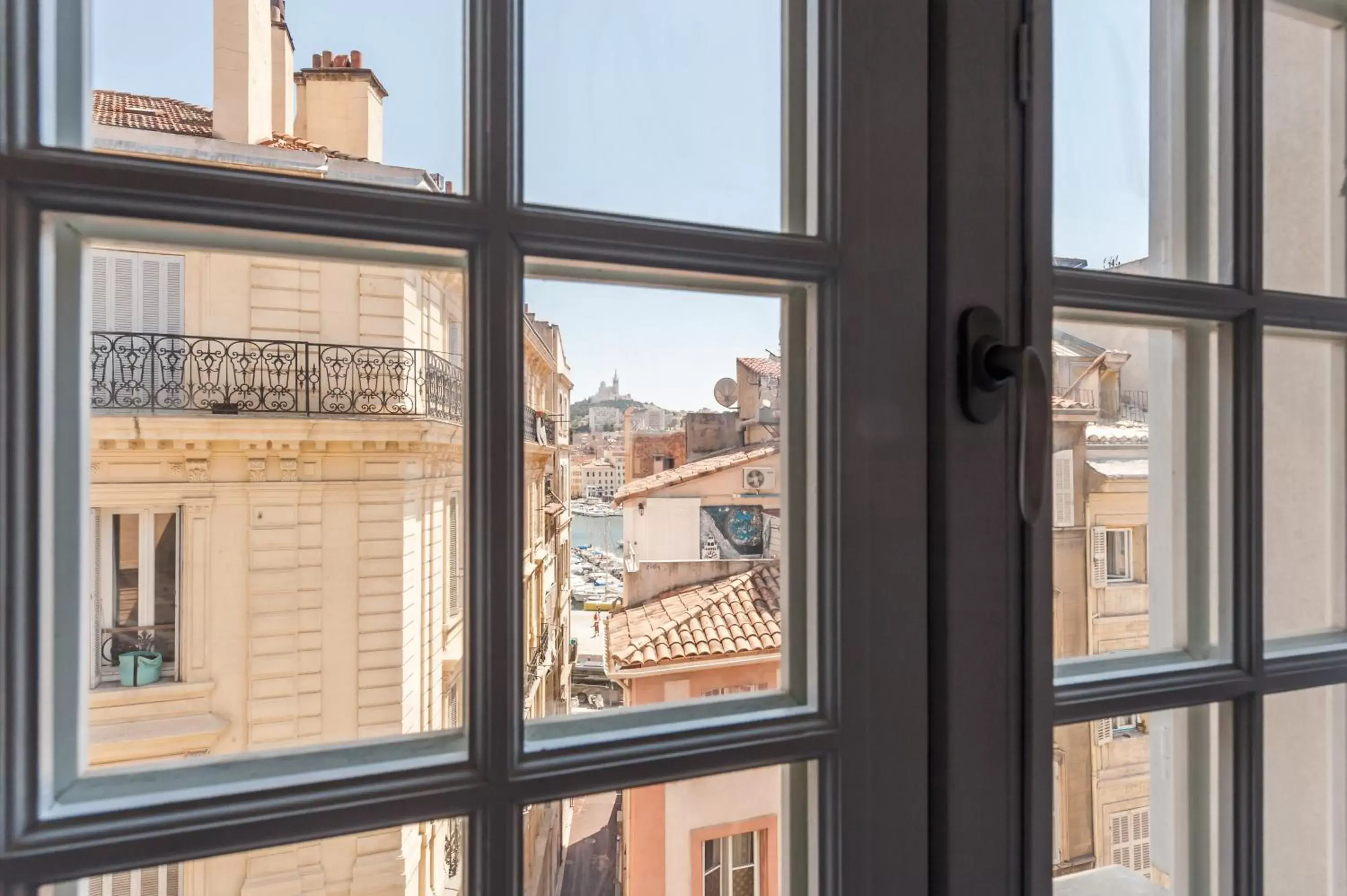 City view in Residhotel Vieux Port