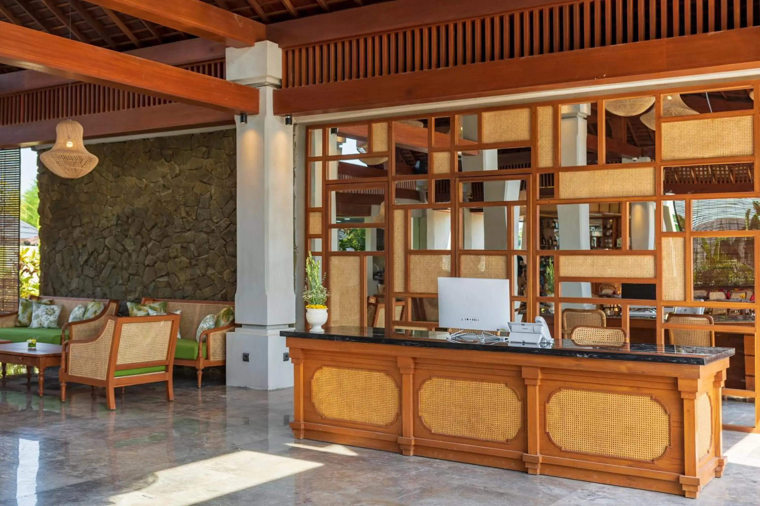 Lobby or reception in Adiwana Unagi Suites