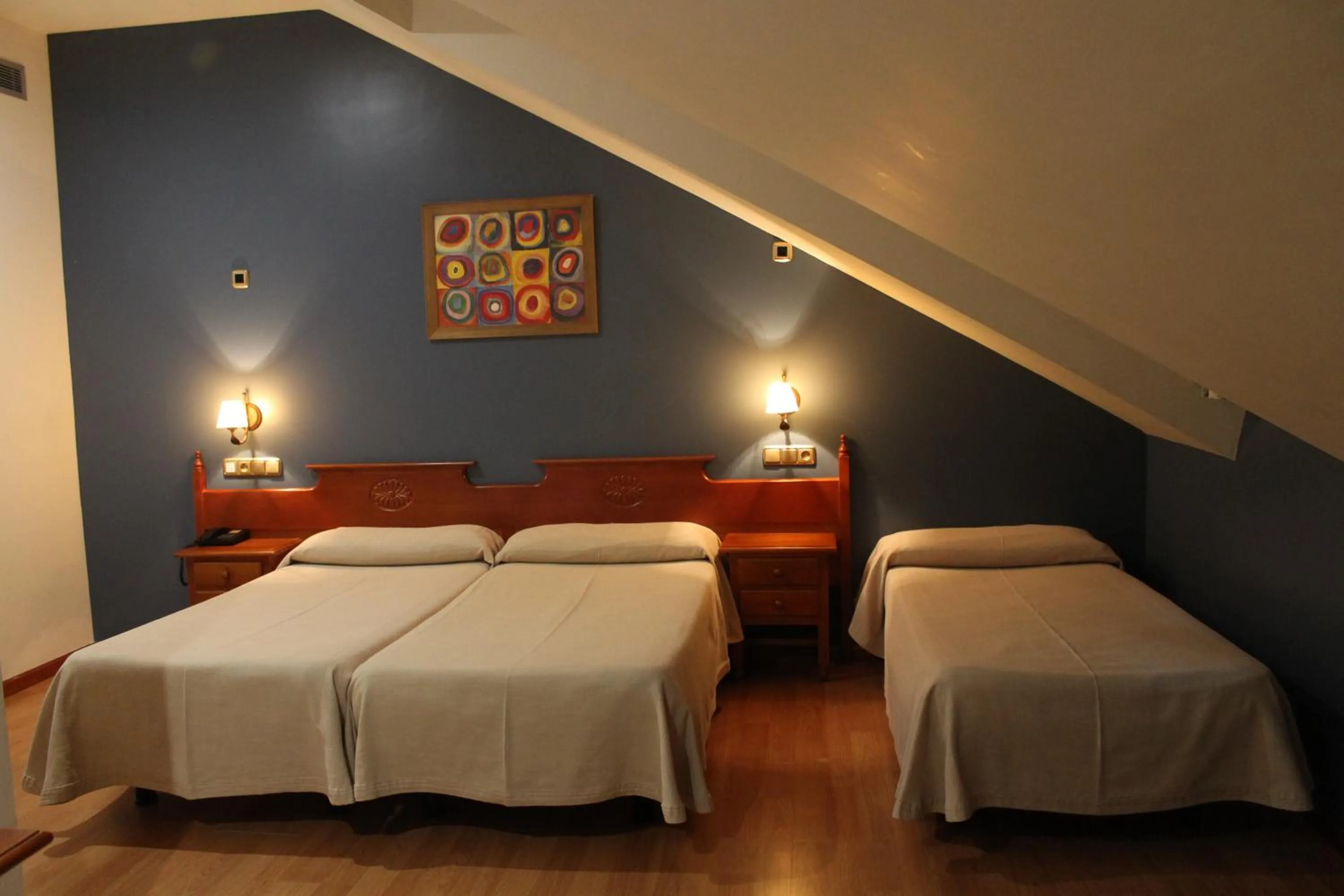 Bed in Hotel El Castillo