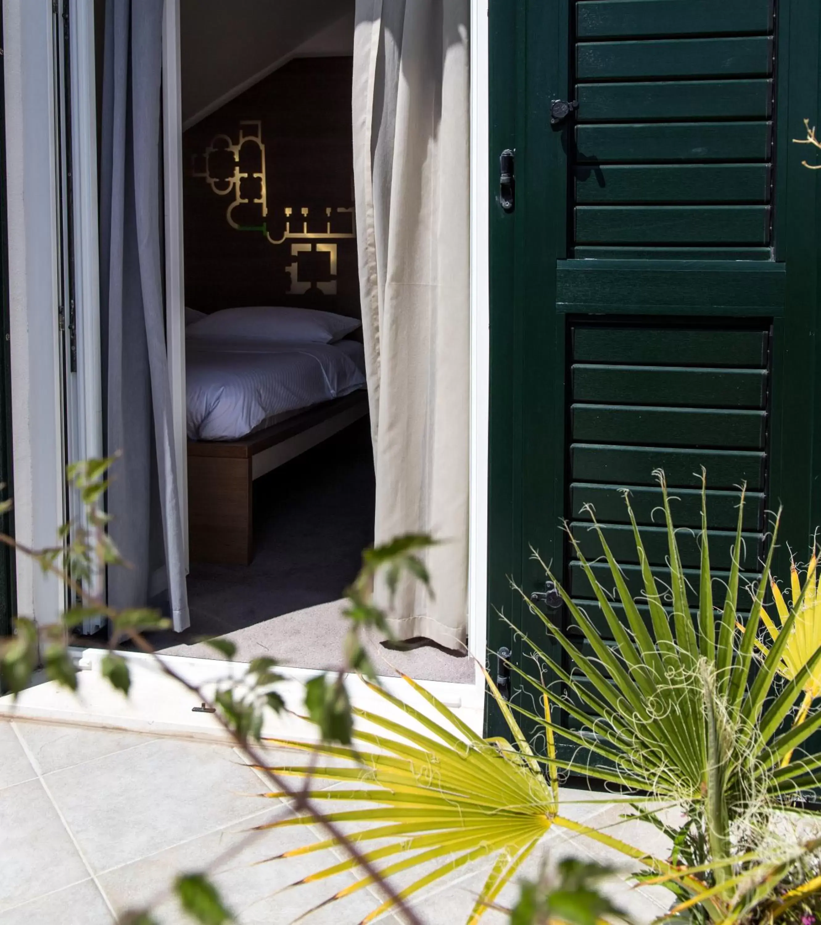 Patio, Bed in Slavija Culture Heritage Hotel