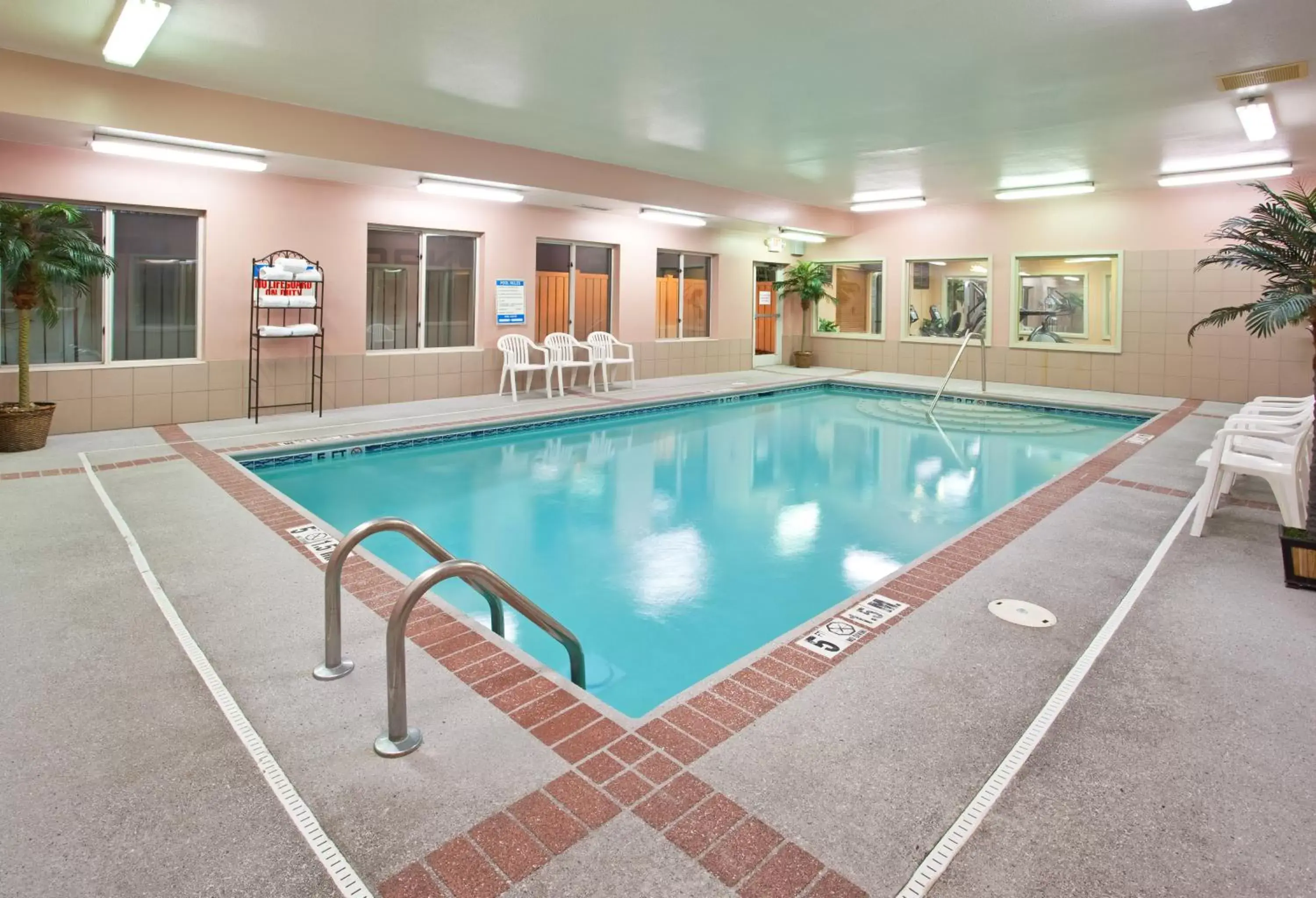 Swimming Pool in Holiday Inn Express Hotel & Suites Cincinnati-Blue Ash, an IHG Hotel