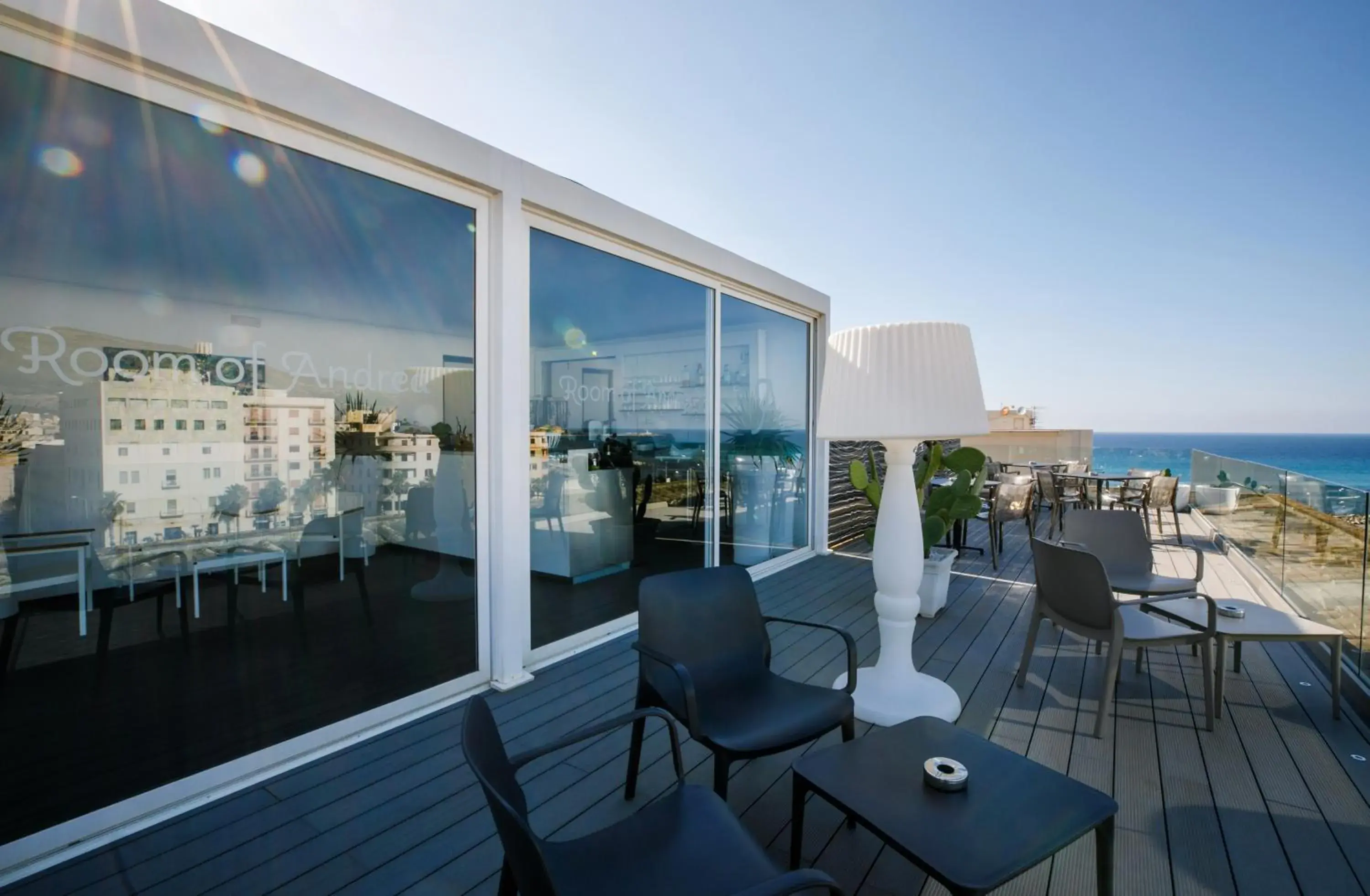 Balcony/Terrace in Room Of Andrea Hotel