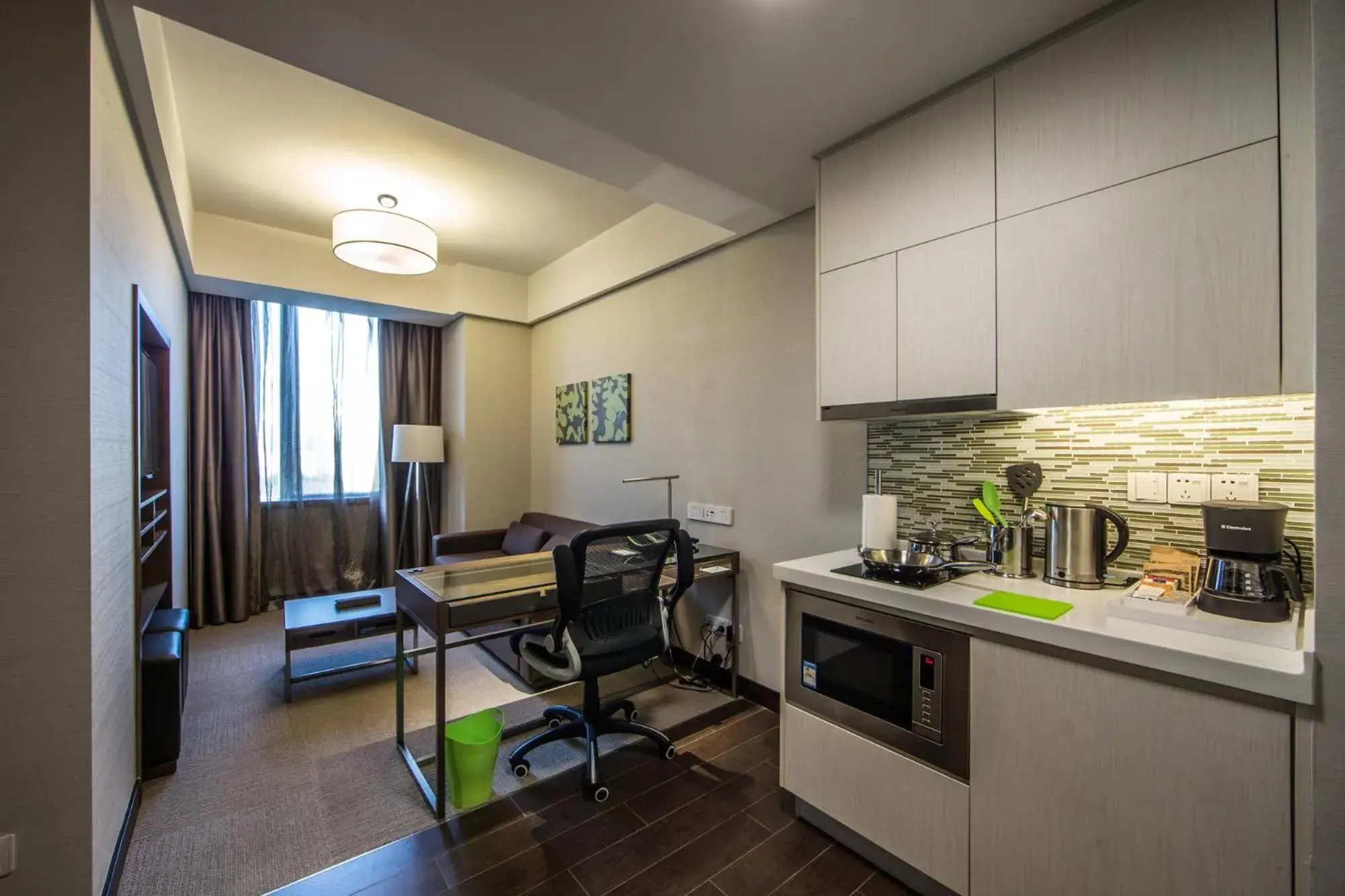 Property building, Kitchen/Kitchenette in Element Suzhou Science and Technology Town
