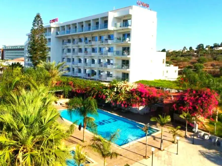 Swimming Pool in Corfu Hotel