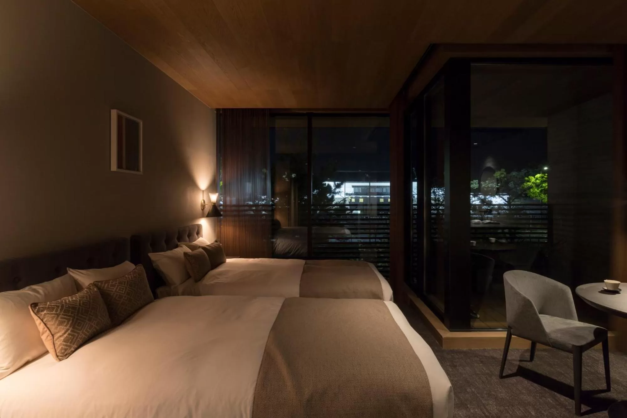 Bed in HOTEL CANATA KYOTO