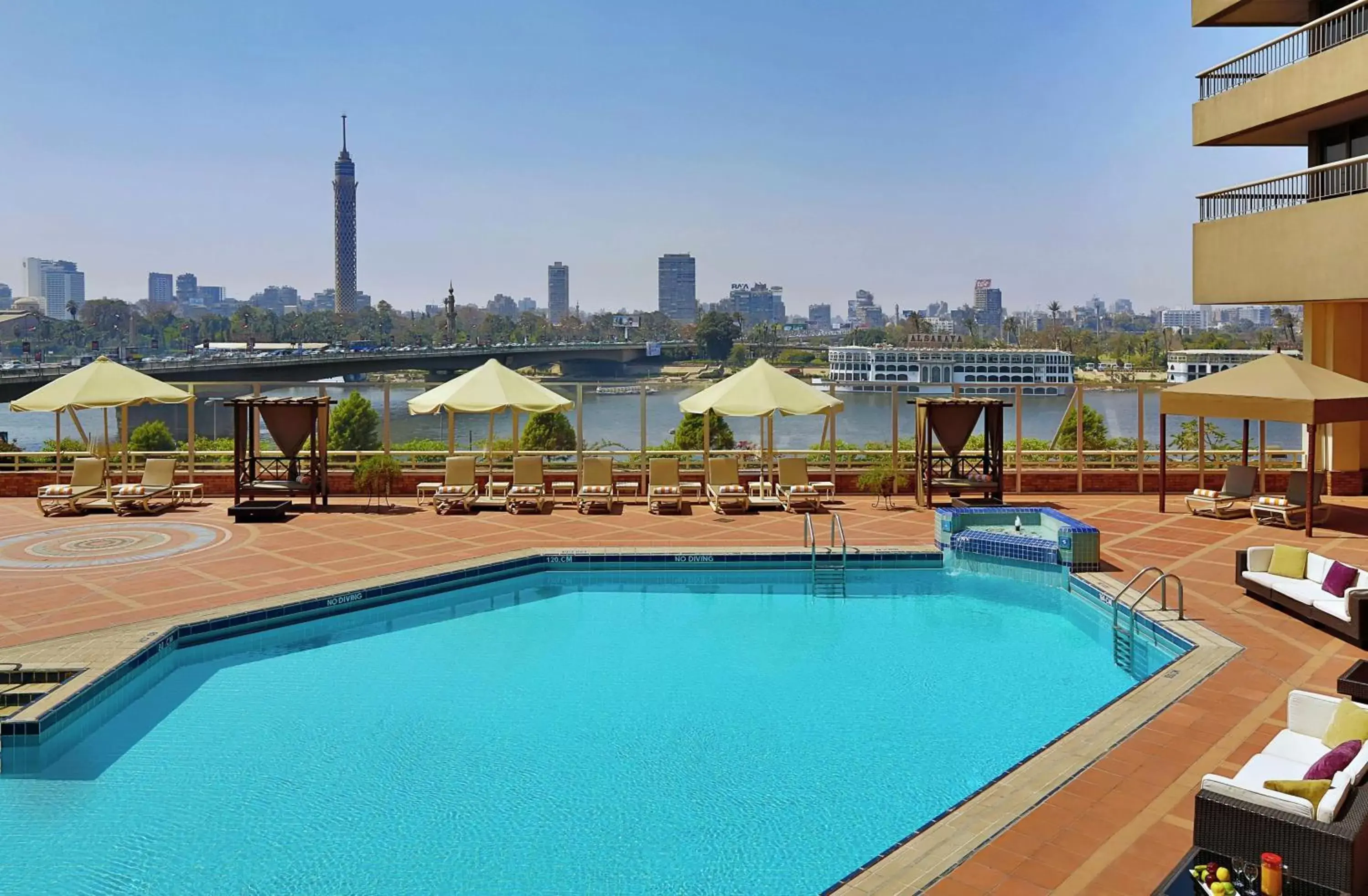 Pool view, Swimming Pool in Ramses Hilton Hotel & Casino