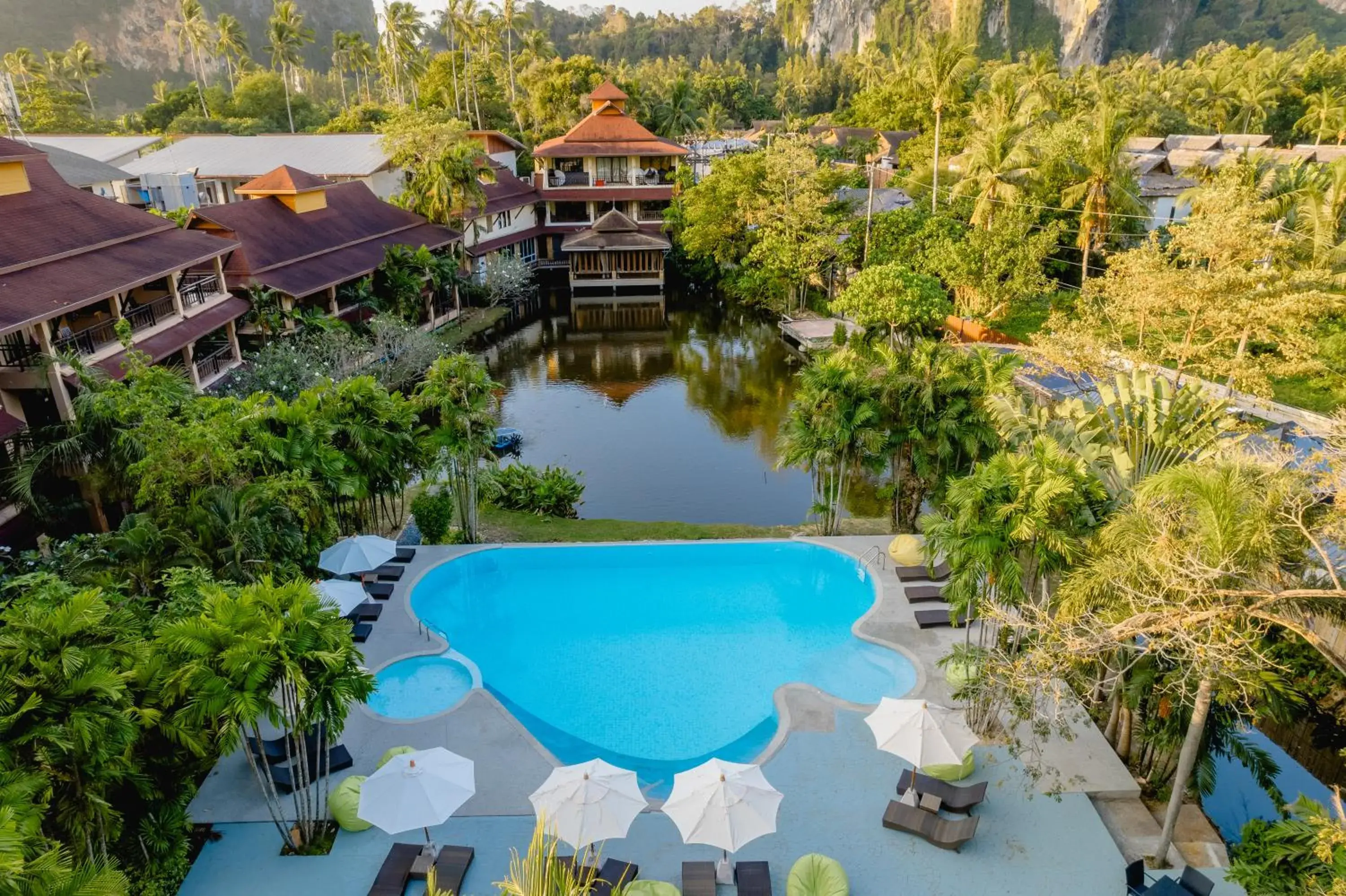 Swimming pool, Pool View in Railay Princess Resort & Spa-SHA Extra Plus