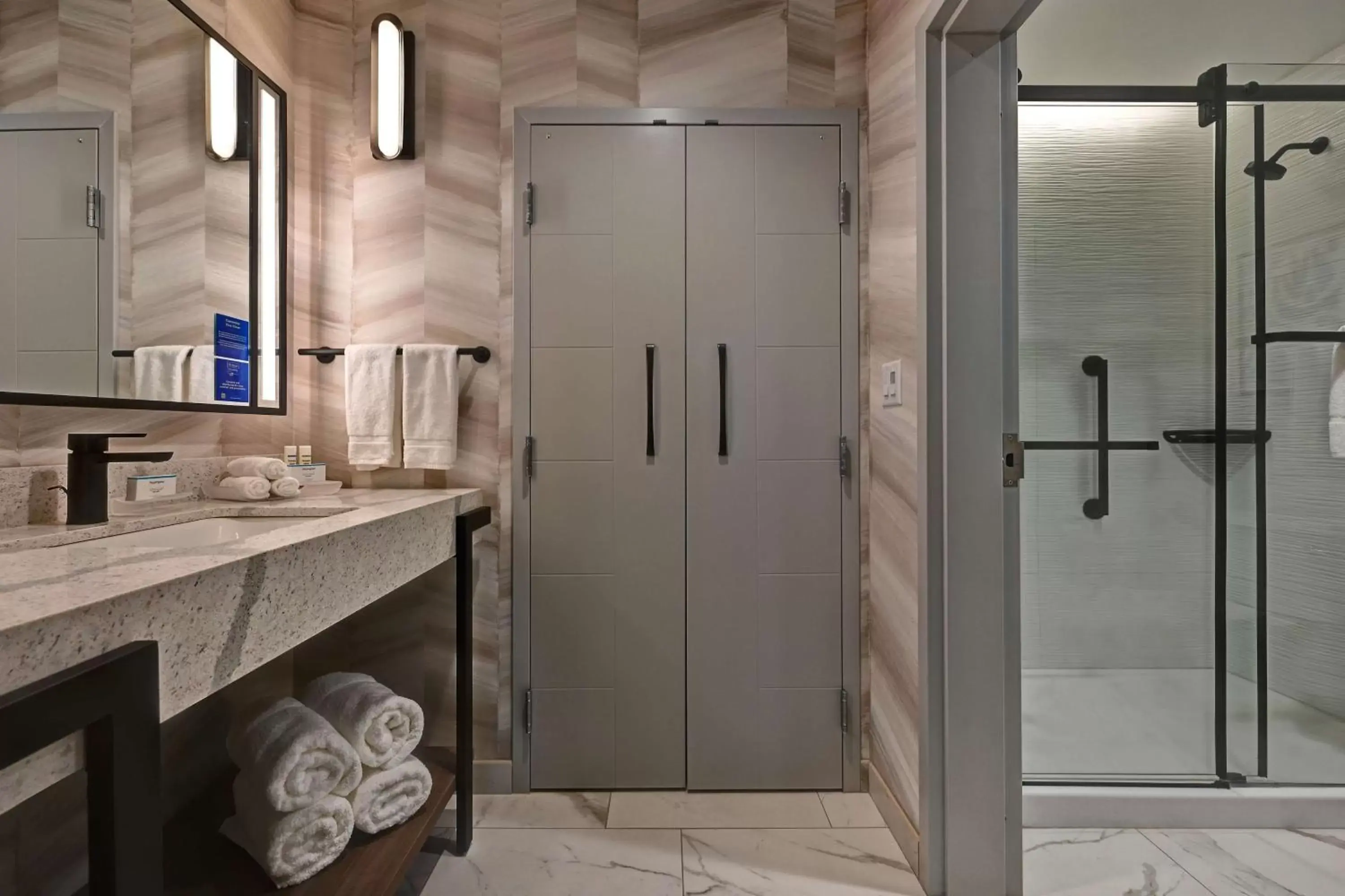 Bathroom in Homewood Suites by Hilton Dallas The Colony