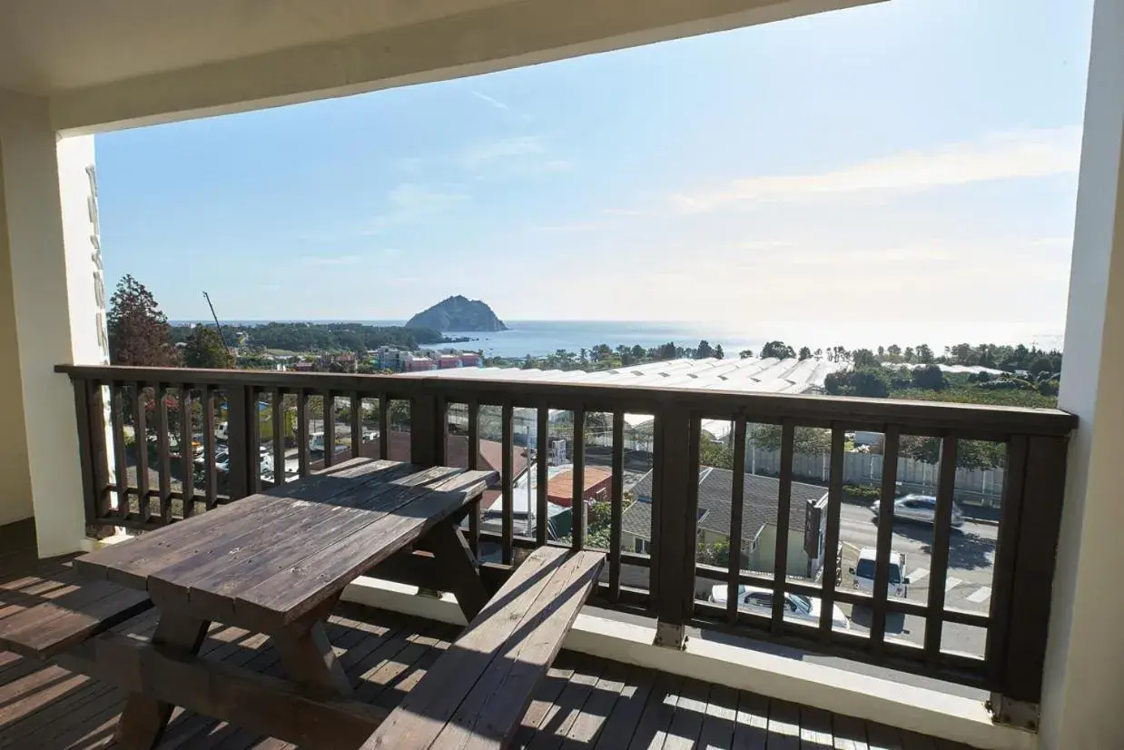 Balcony/Terrace in Four Season Pension