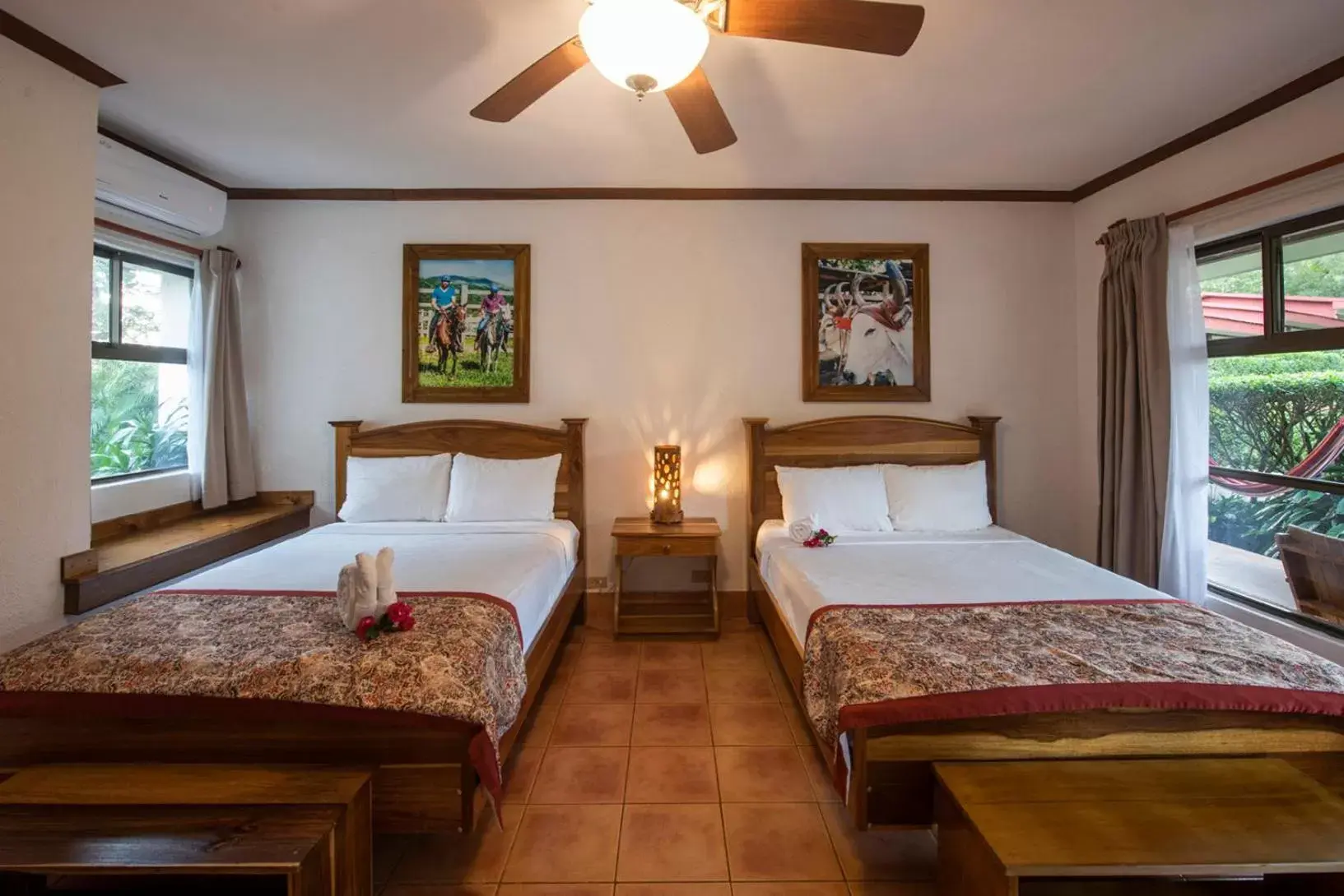 Photo of the whole room, Bed in Hacienda Guachipelin Volcano Ranch Hotel & Hot Springs