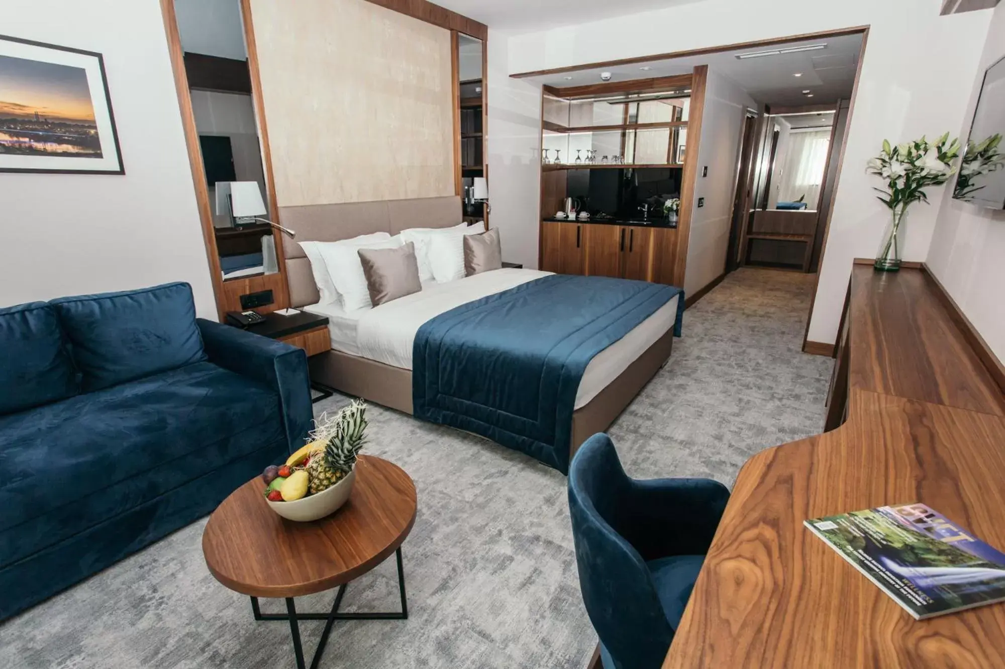 Bed in Central Point Hotel Beograd Bed in Central Point Hotel Beograd