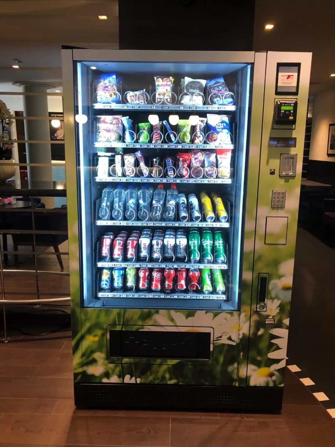 vending machine in Gosset Hotel