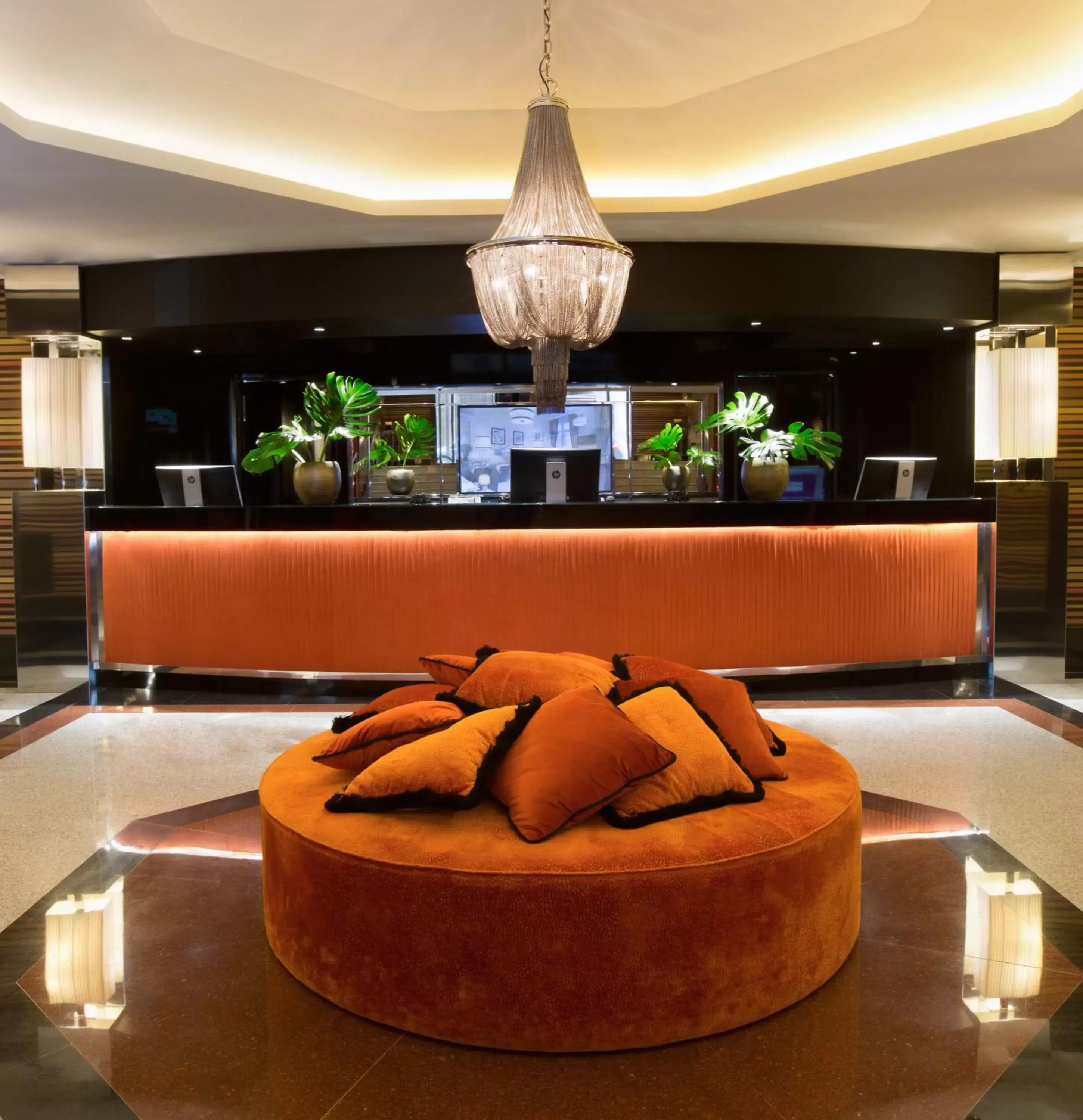 Lobby or reception in Starhotels Ritz