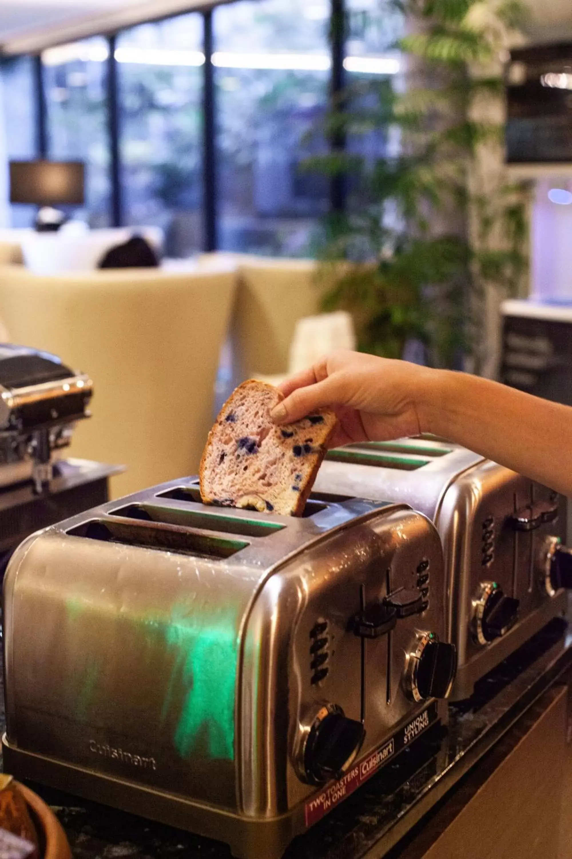 Continental breakfast in VIVE Hotel Waikiki