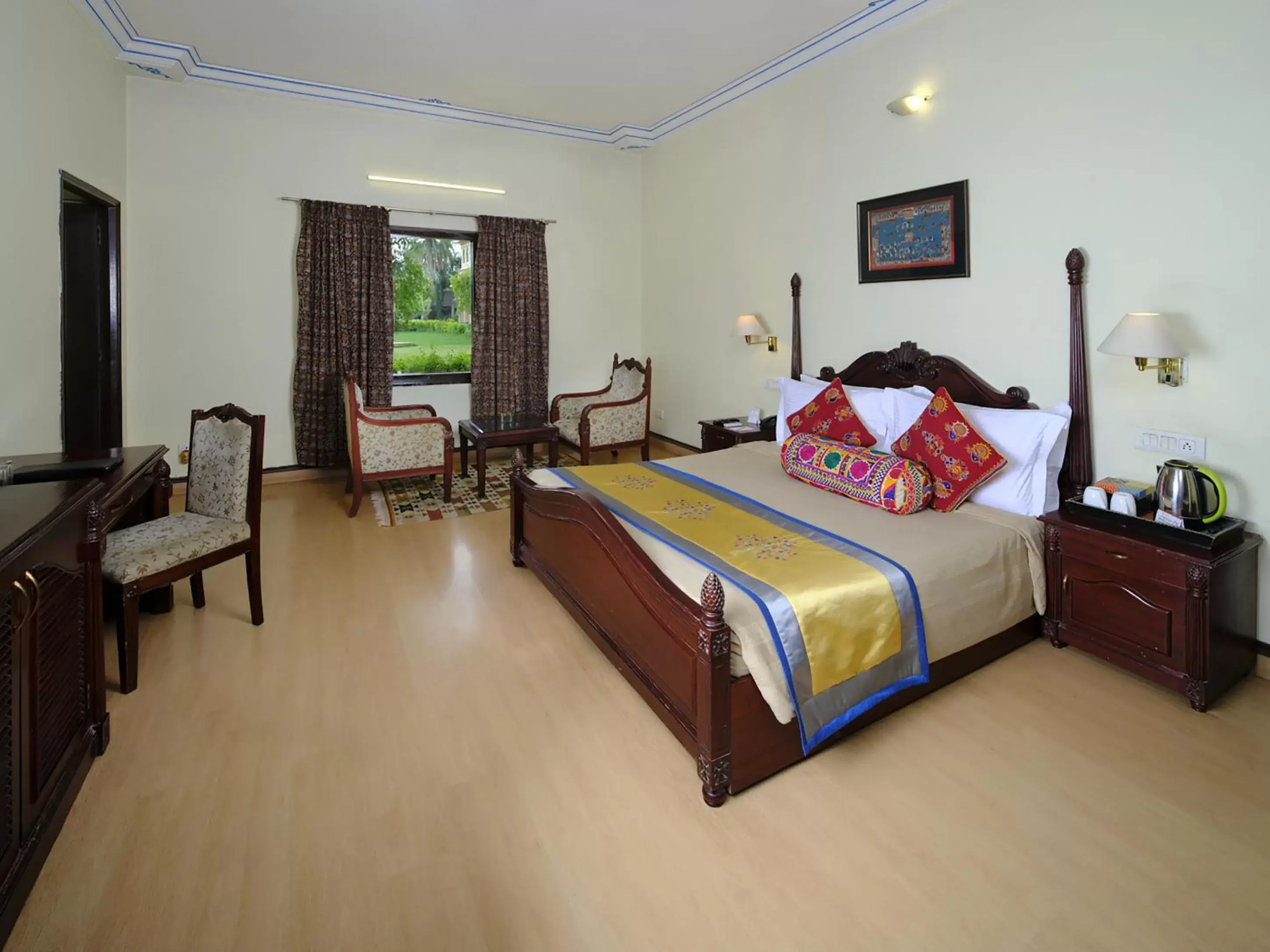 Bedroom, Bed in juSTa Rajputana Resort & Spa