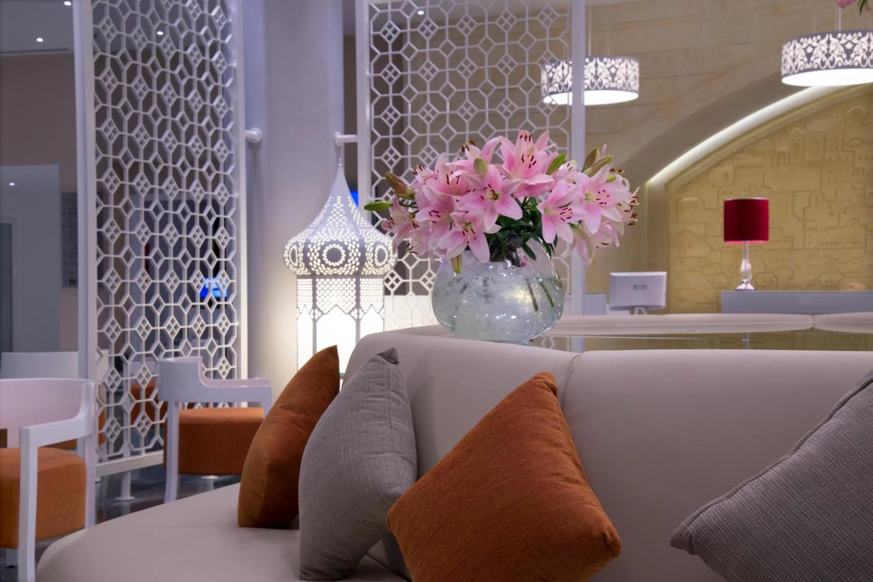 Lobby or reception in Radisson Blu Resort & Thalasso Hammamet