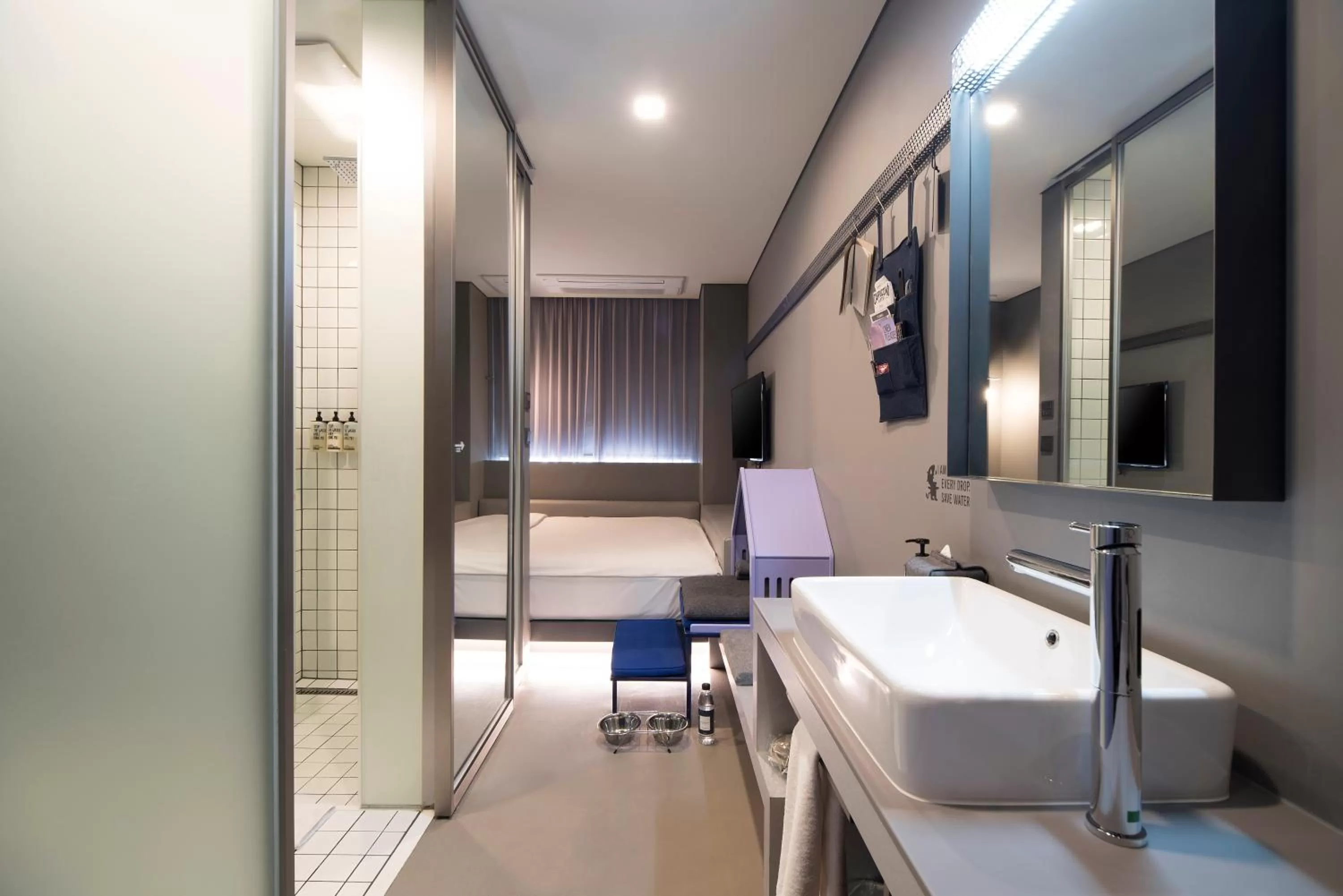 Bed in Hotel Cappuccino