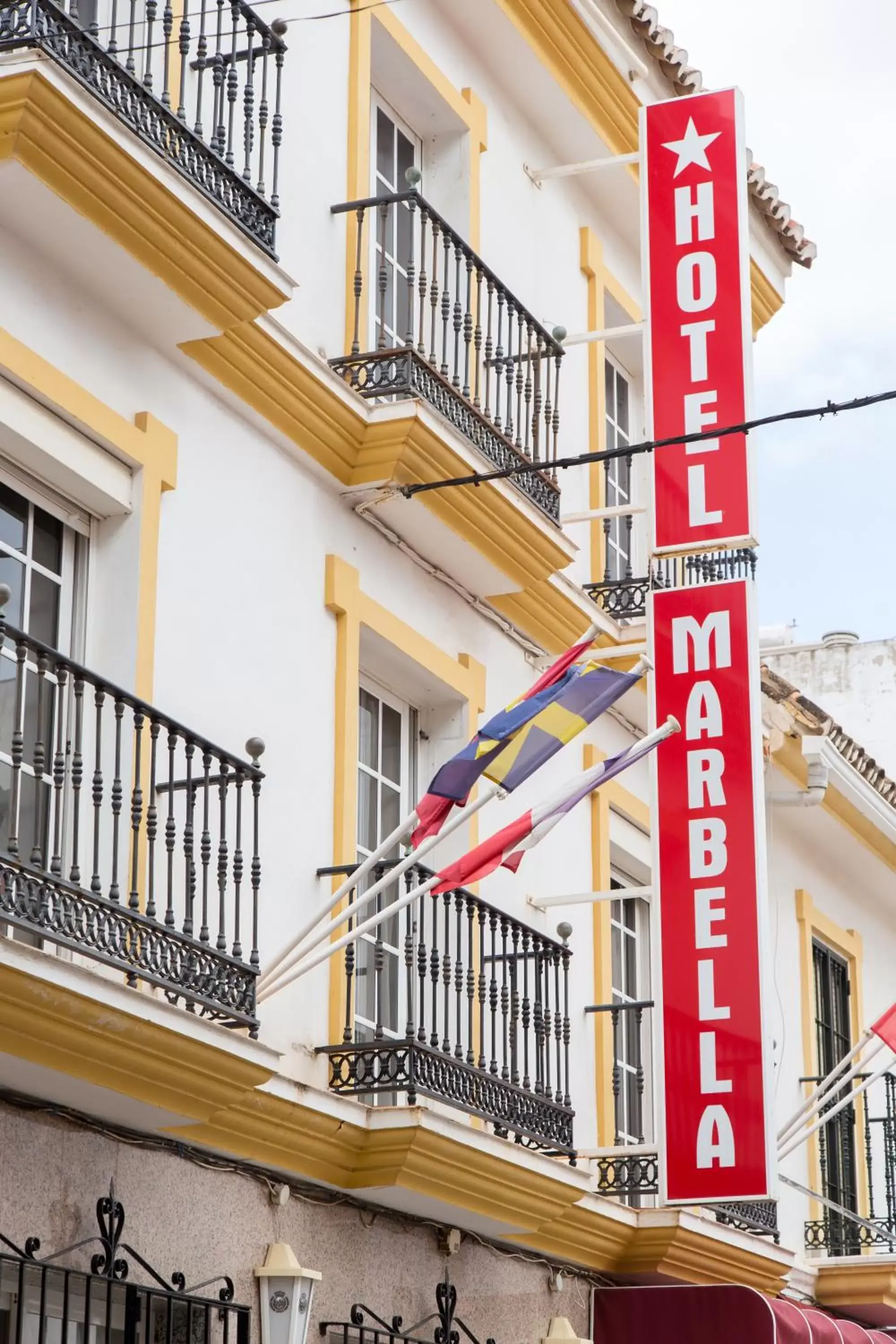 Facade/entrance, Property Building in Hotel Marbella