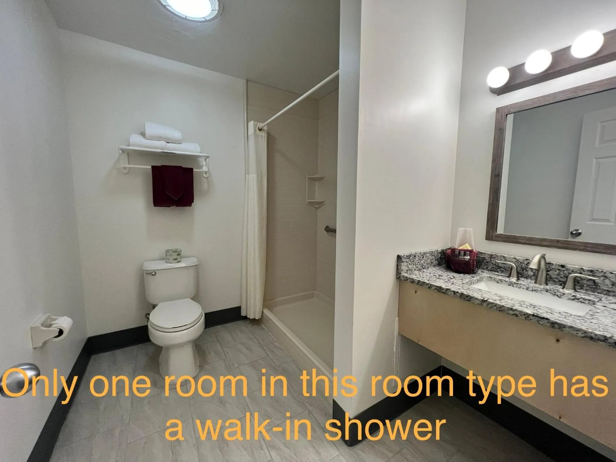 Bathroom in Inn at Cemetery Hill