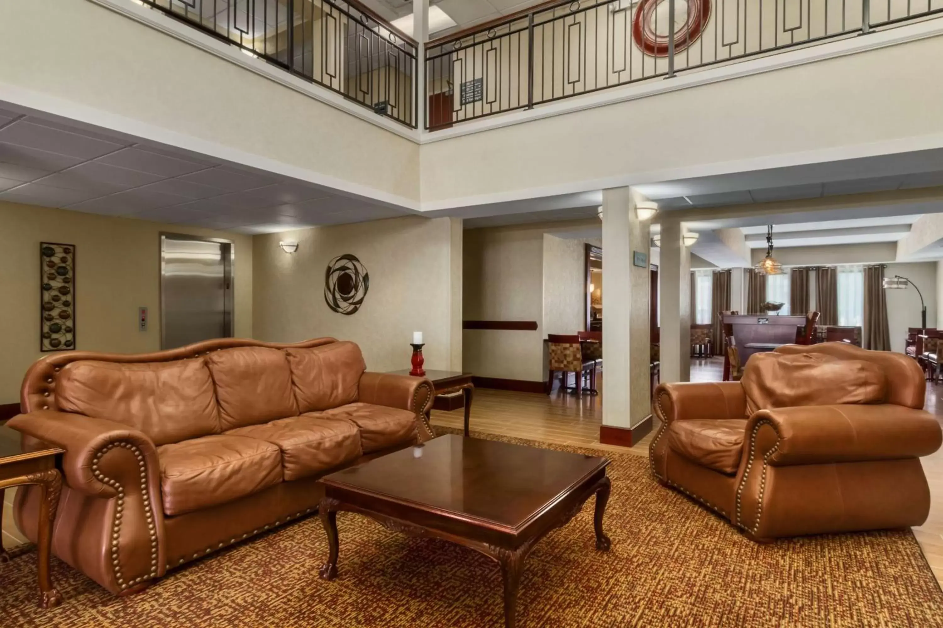 Lobby or reception, Seating Area in Hampton Inn Forrest City