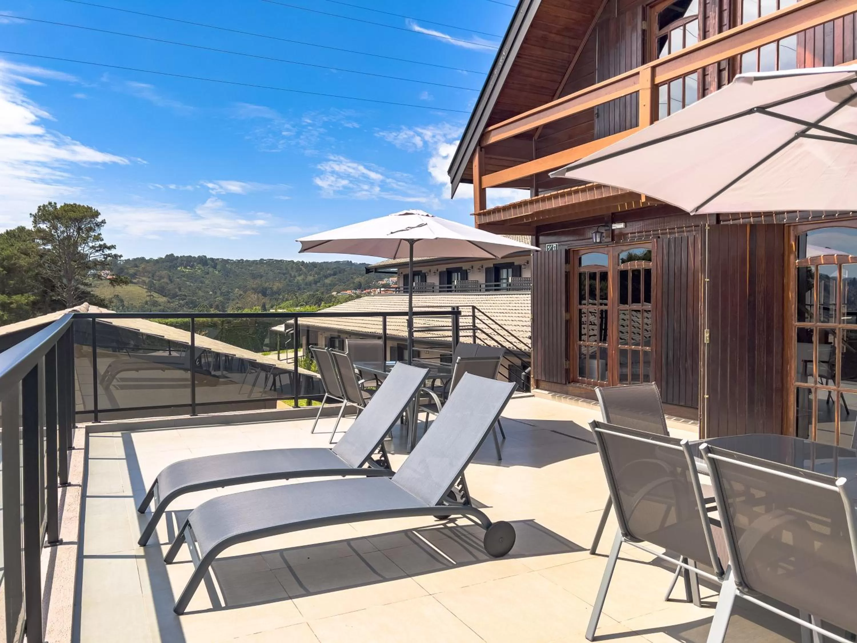 Solarium in Pousada Terrazzo Bonjardim - by Easy Hotéis