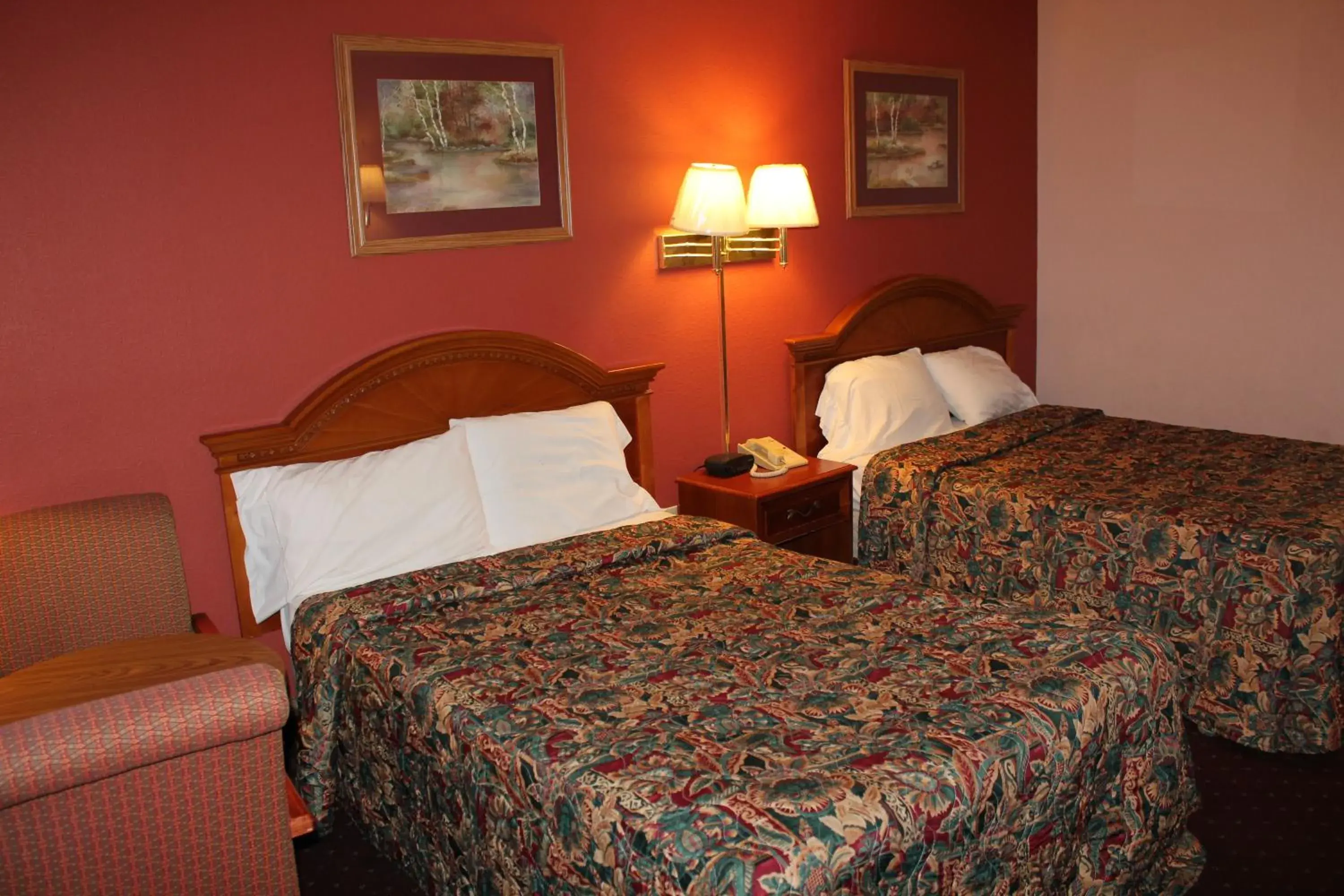 Bed in Andrew Johnson Inn