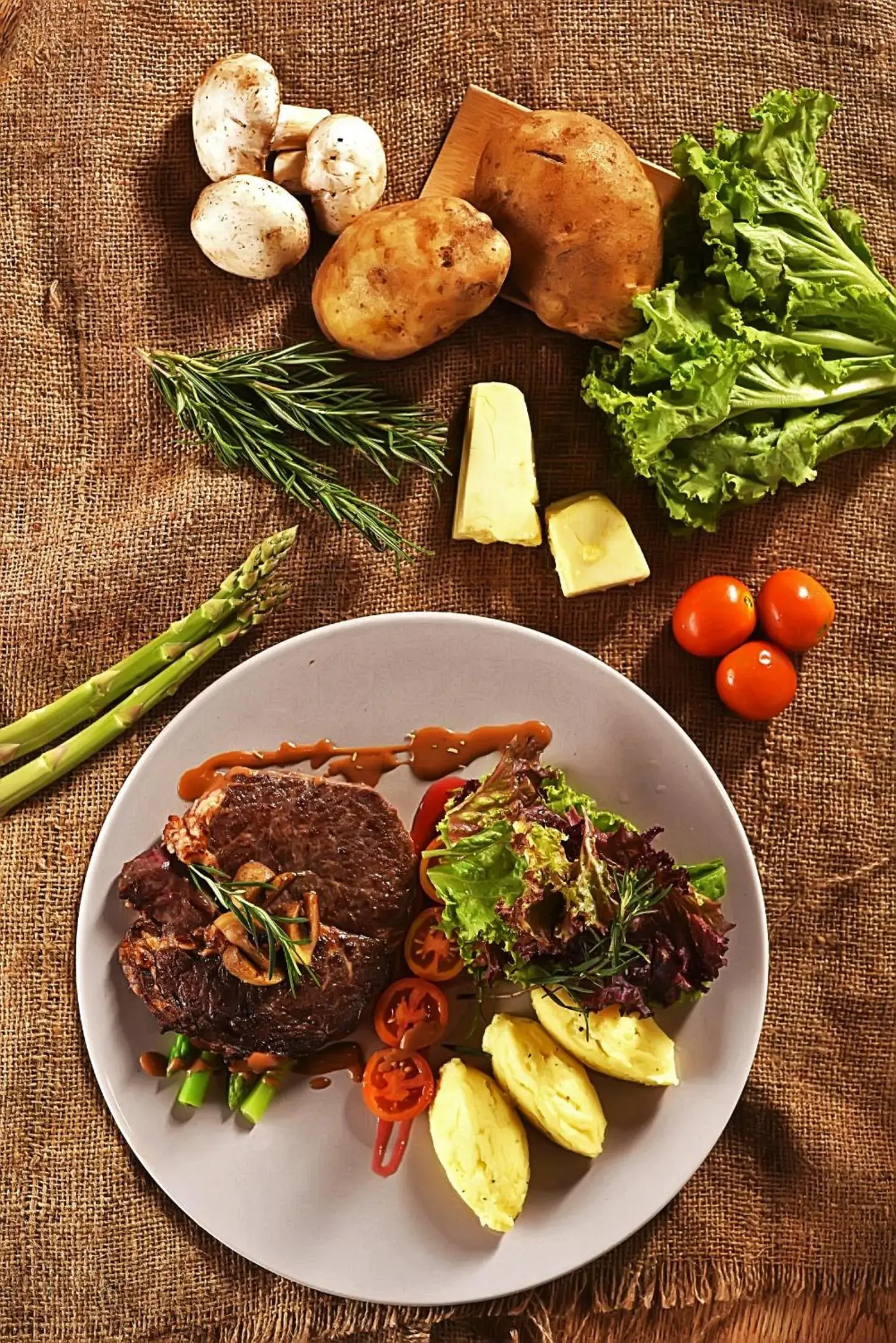 Food close-up in Kokoon Hotel Surabaya Food close-up in Kokoon Hotel Surabaya