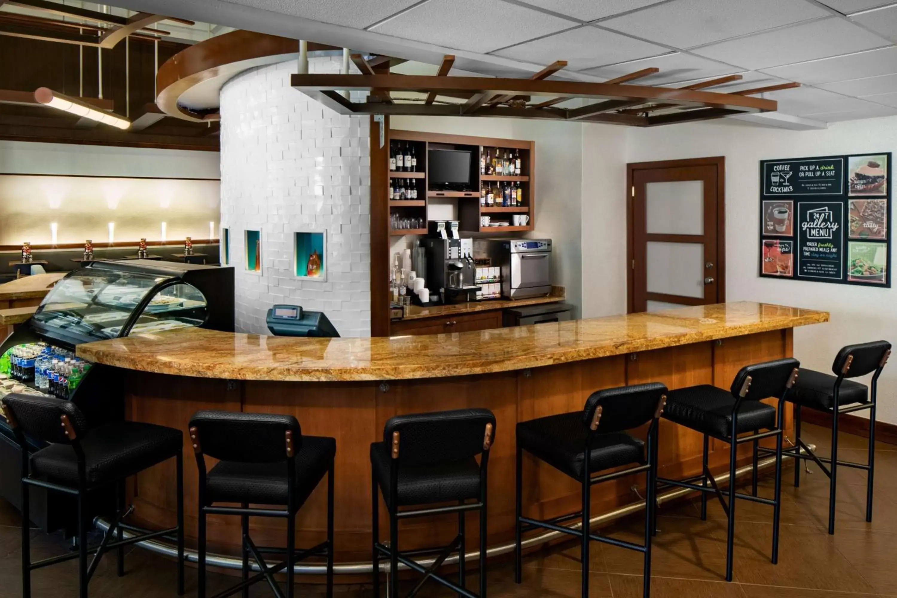 Lobby or reception, Lounge/Bar in Hyatt Place Greenville/Haywood