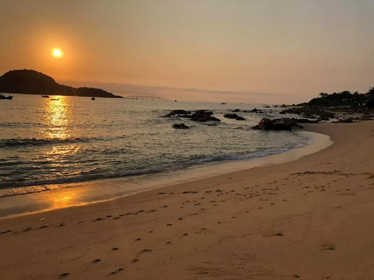 Beach in Casa Marina Resort