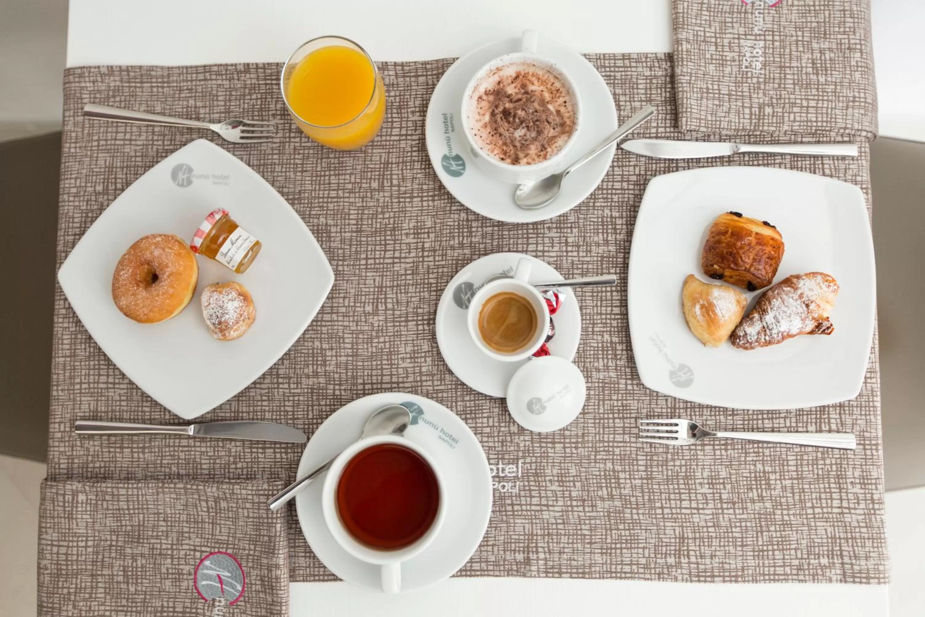 Food close-up in Hotel Nunù