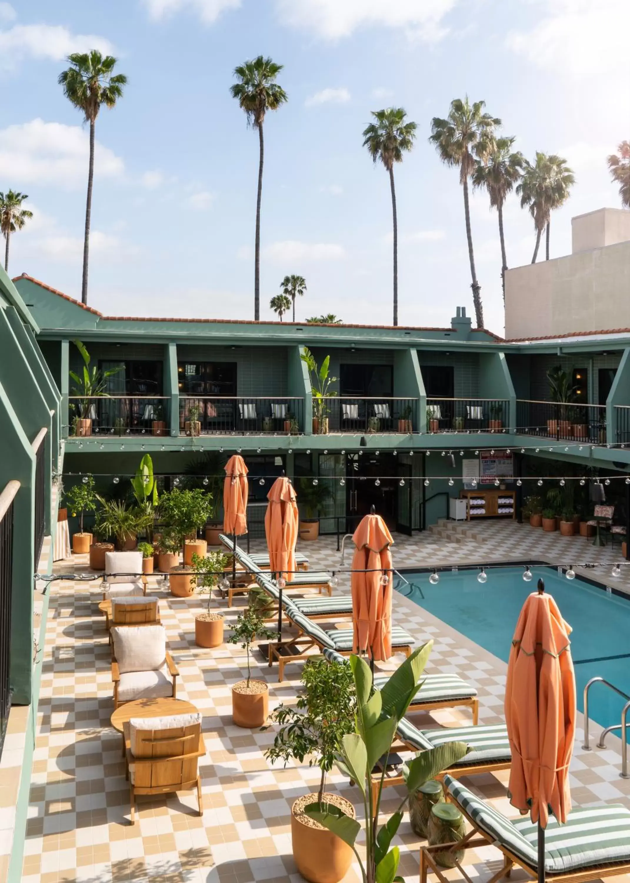 Swimming pool in Palihotel Hollywood