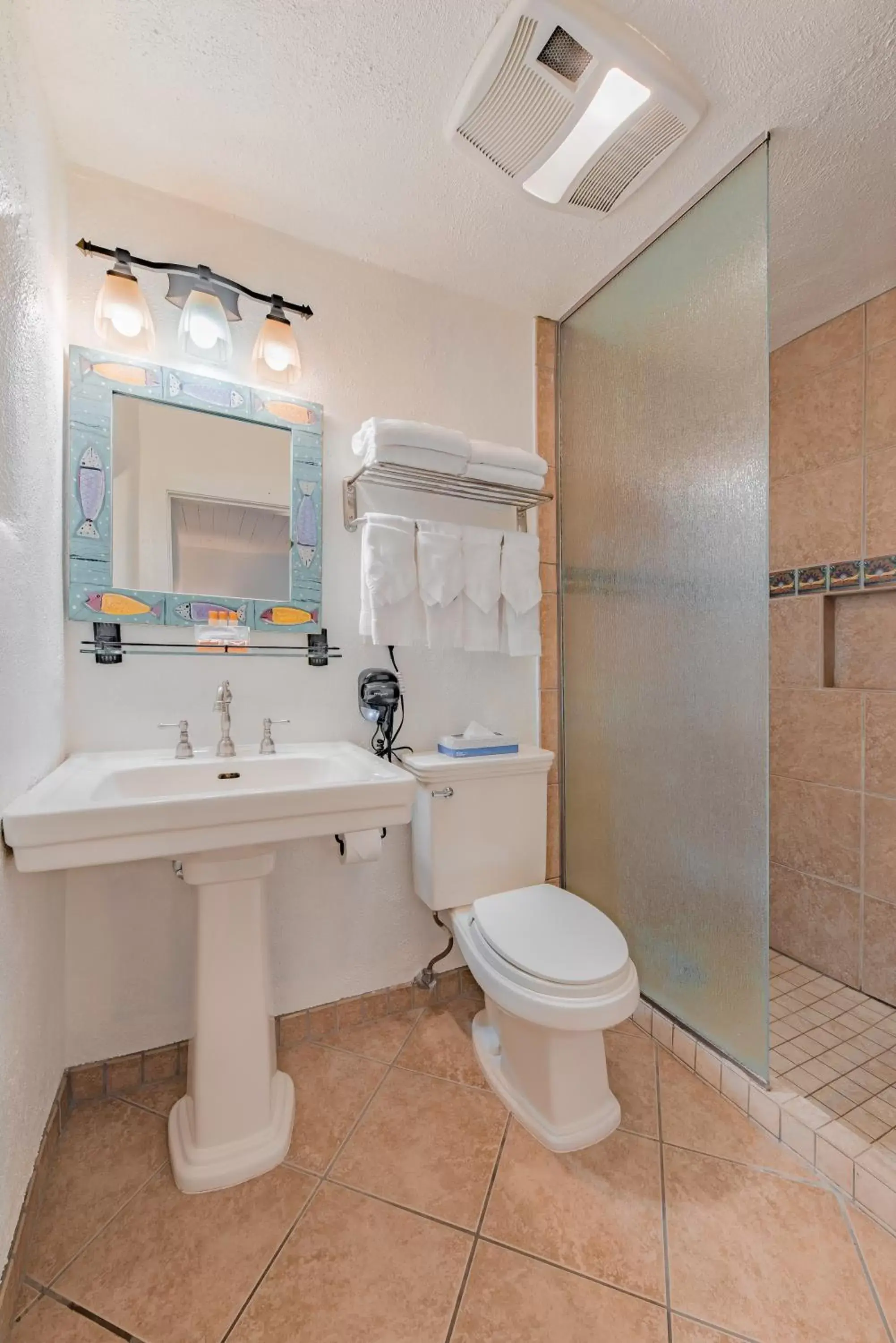 Bathroom in The Historic Taos Inn