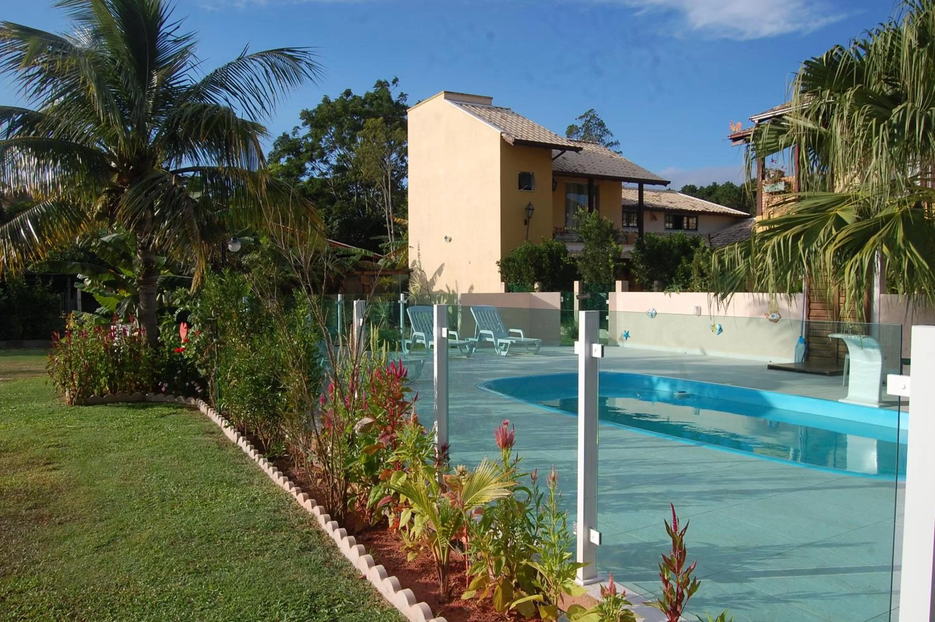Living room in Pousada Santa Genoveva campeche