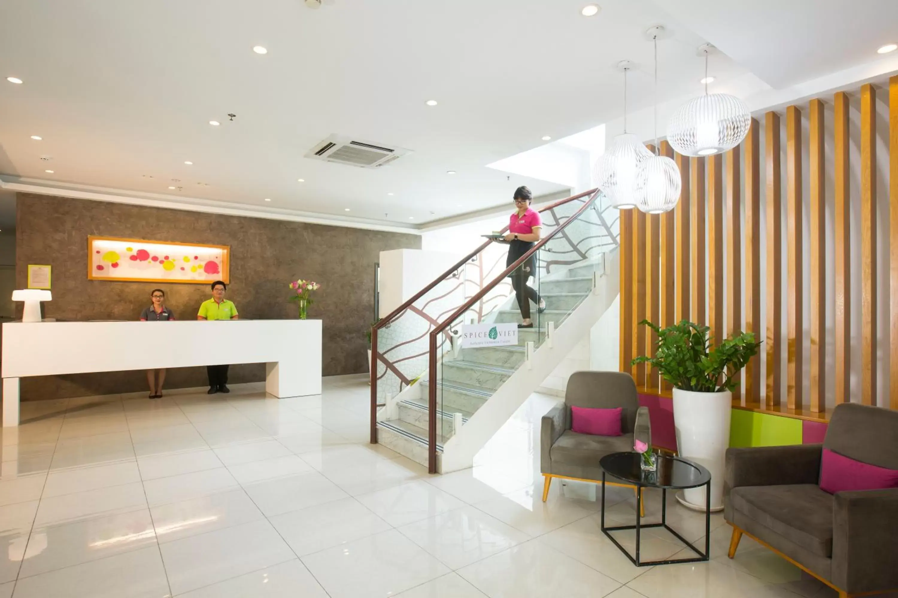 Lobby or reception, Lobby/Reception in ÊMM Hotel Saigon