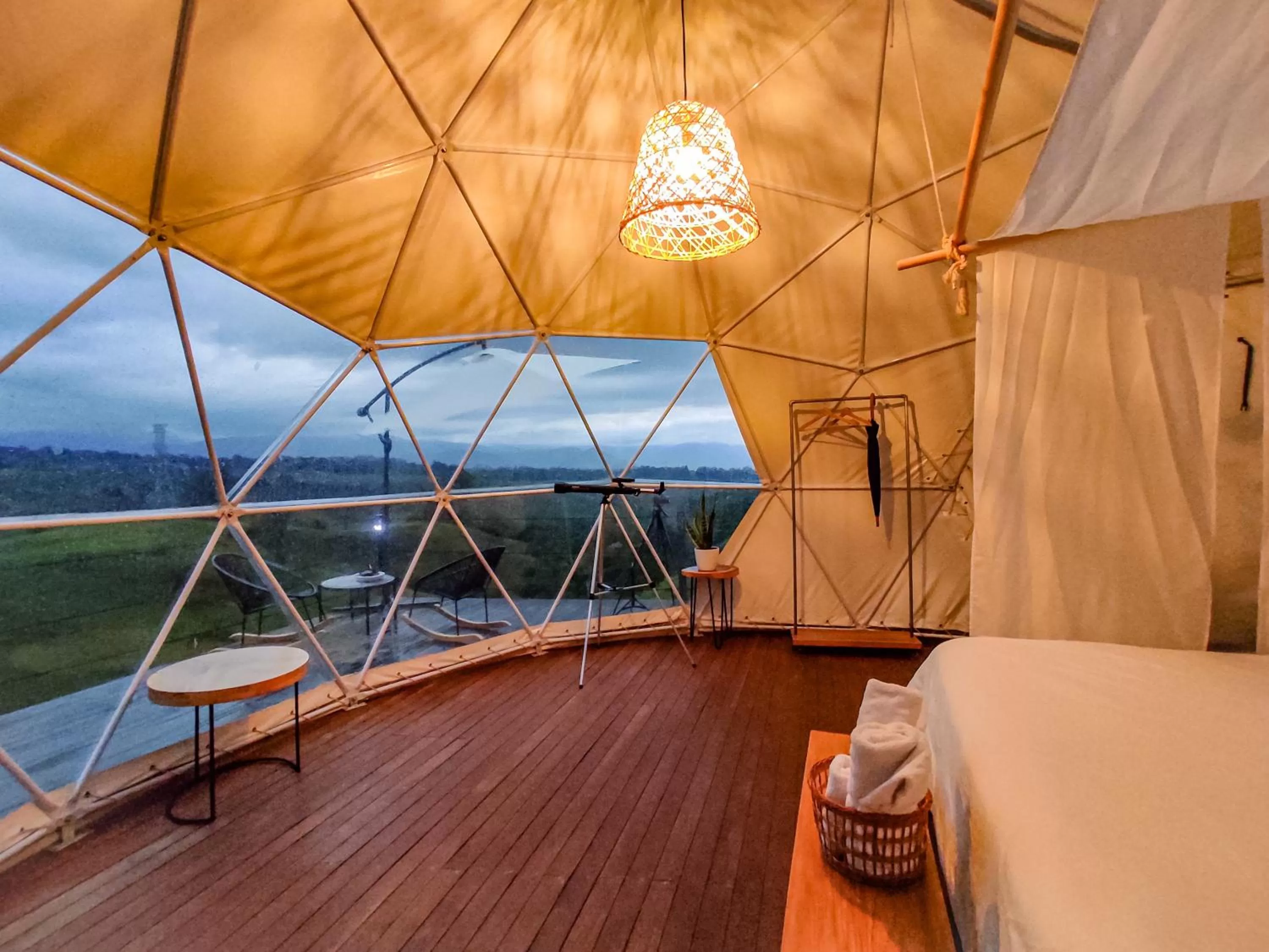 Photo of the whole room in Ecohotel Monte Tierra Habitaciones y Glamping
