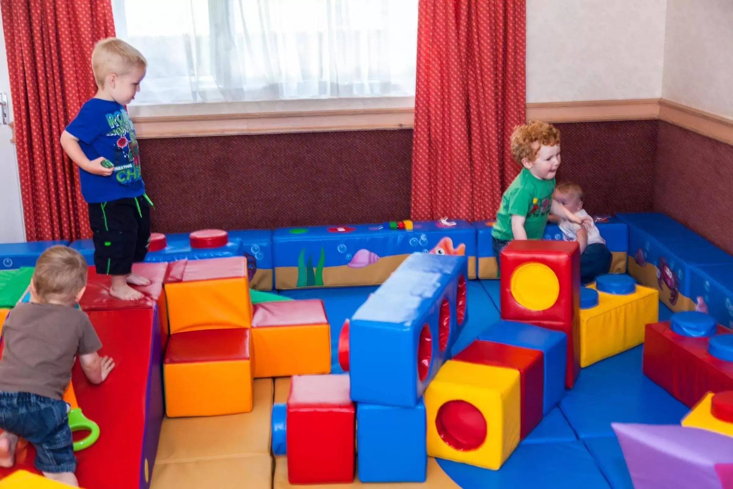 Children play ground, Children in Langstone Cliff Hotel