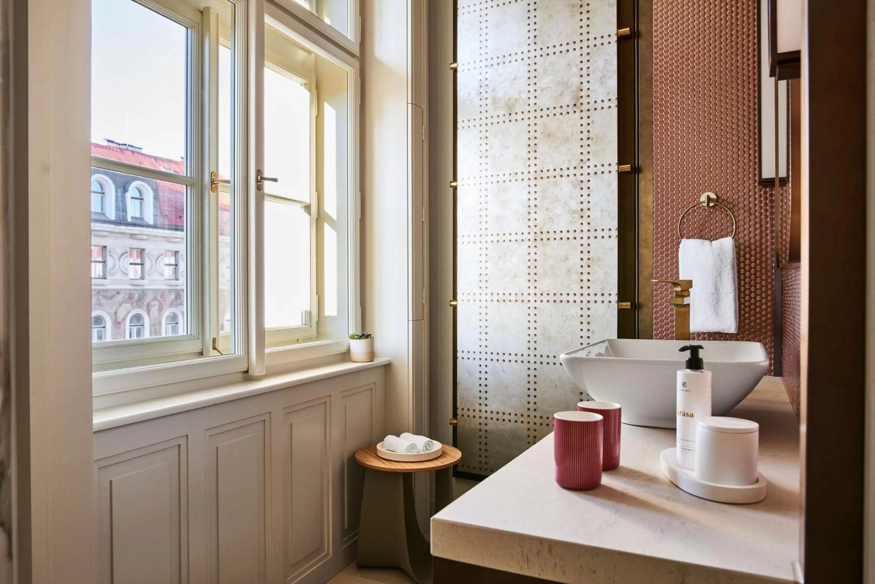 Toilet in Andaz Prague, By Hyatt