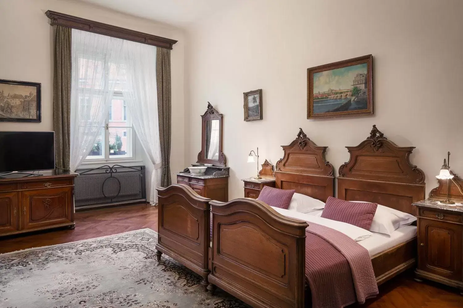 Living room, Seating Area in Grand Hotel Praha